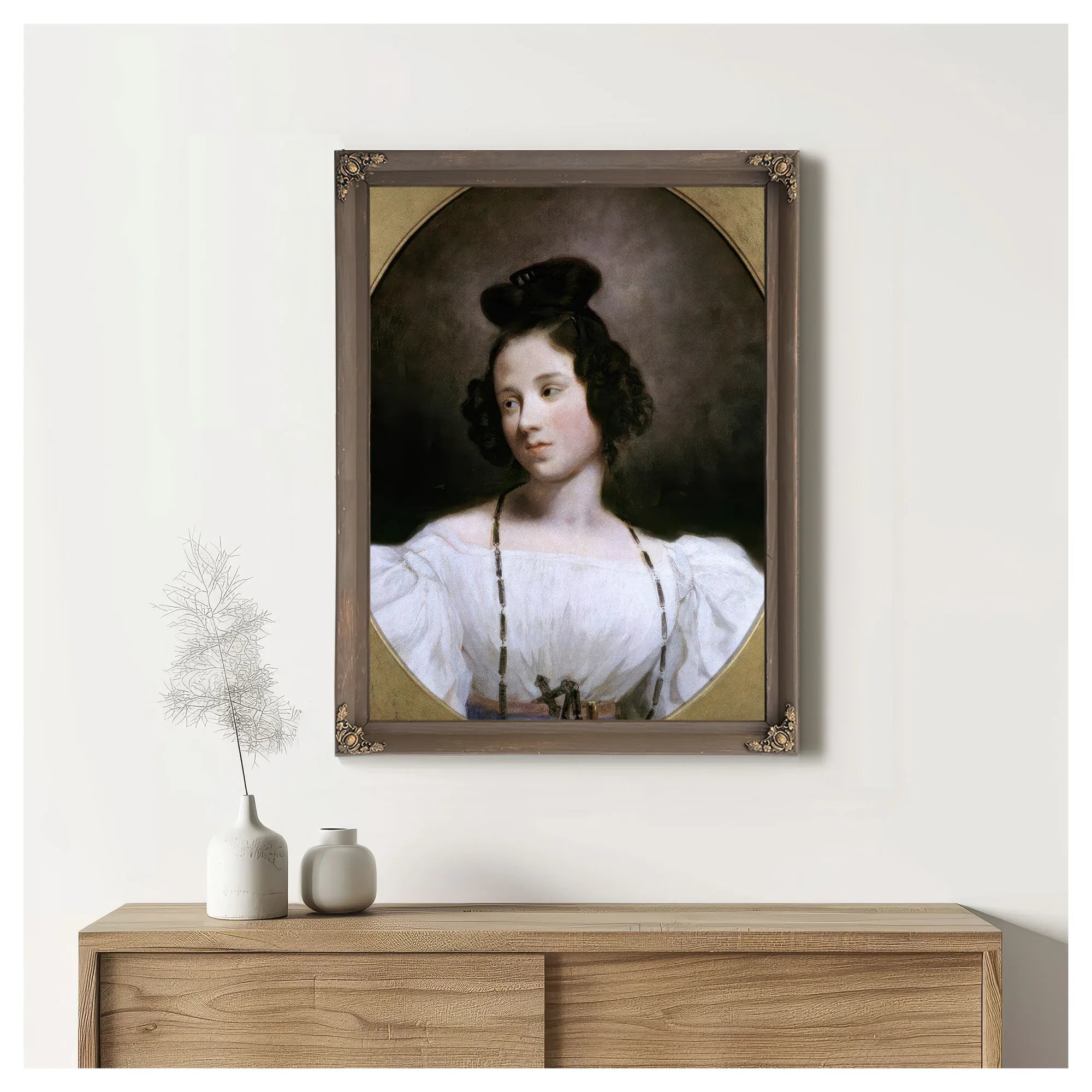 Mademoiselle Alexandrine Julie De La Boutraye By Eugene Delacroix Fine Art Print