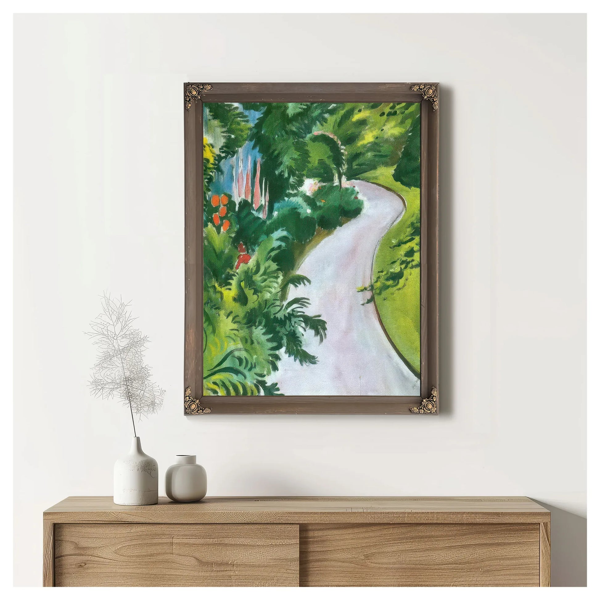 Path By August Macke Fine Art Print