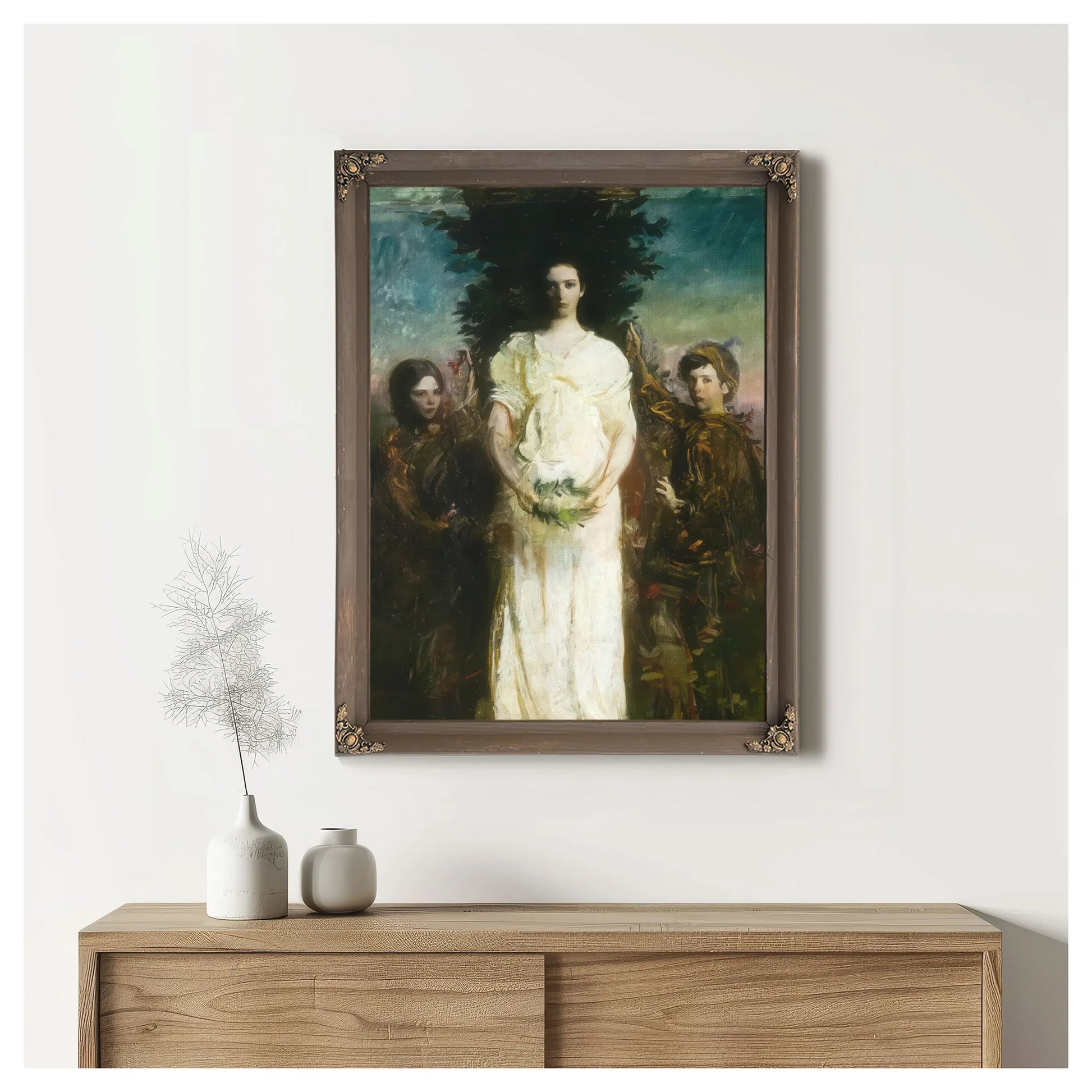 My Children By Abbott Handerson Thayer Fine Art Print