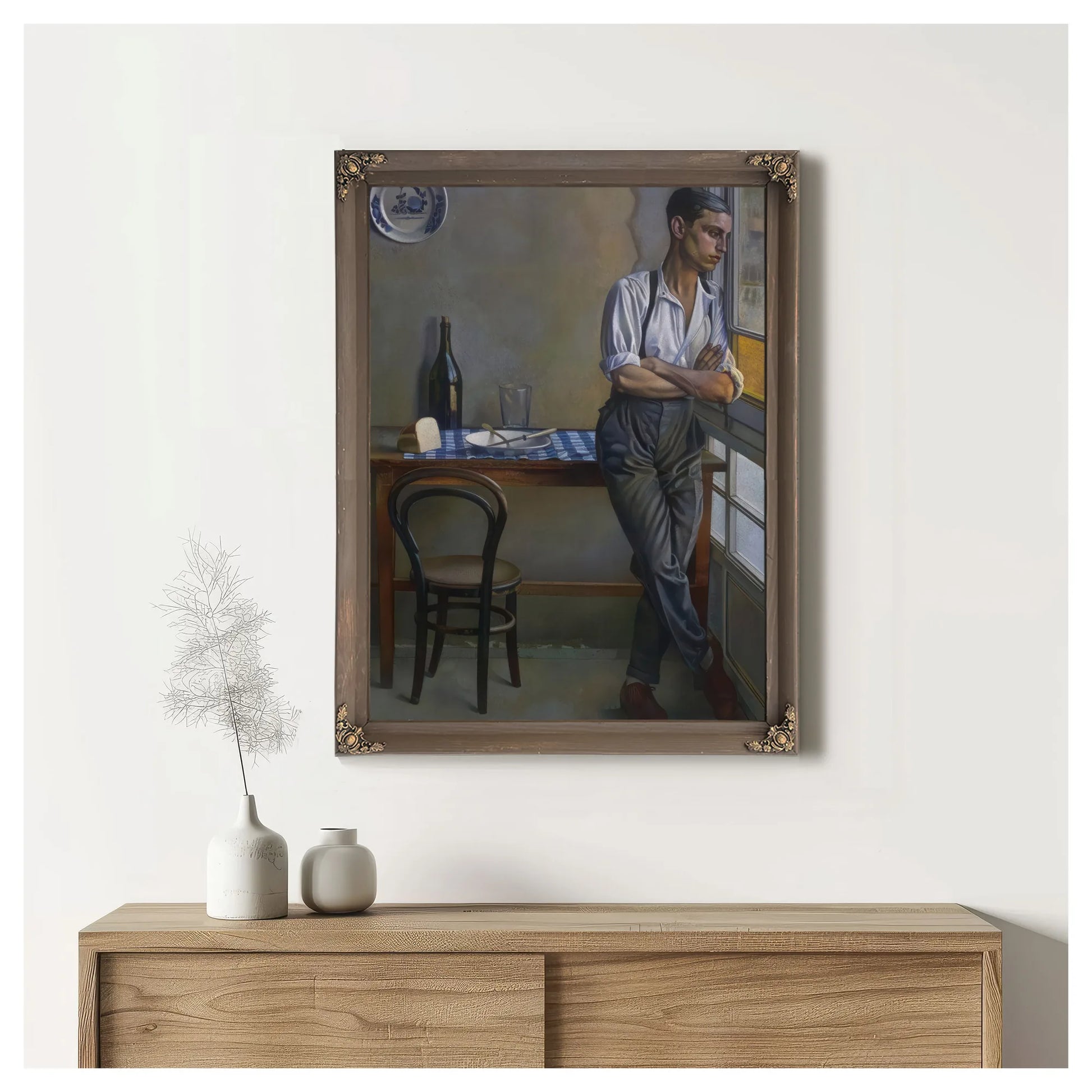 La Galeria By Feliu Elias Bracons Fine Art Print