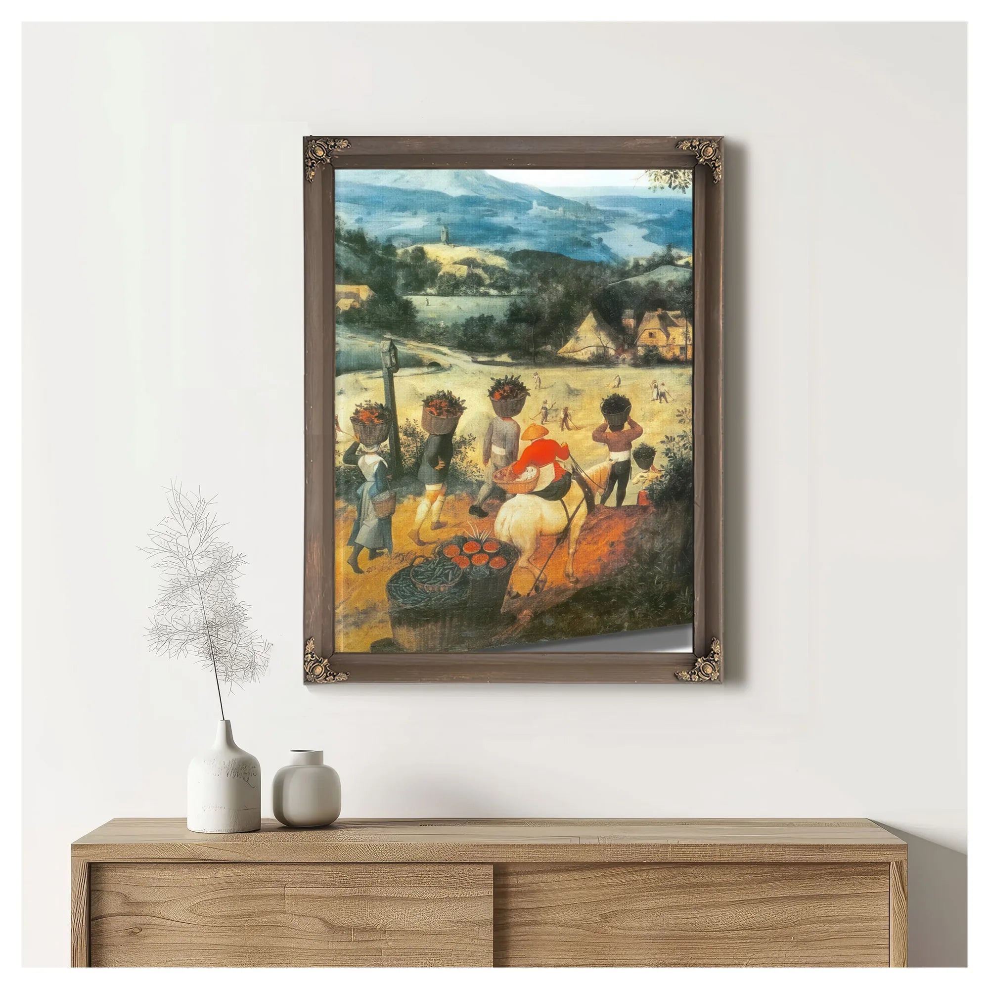 Haymaking By Pieter Bruegel Fine Art Print