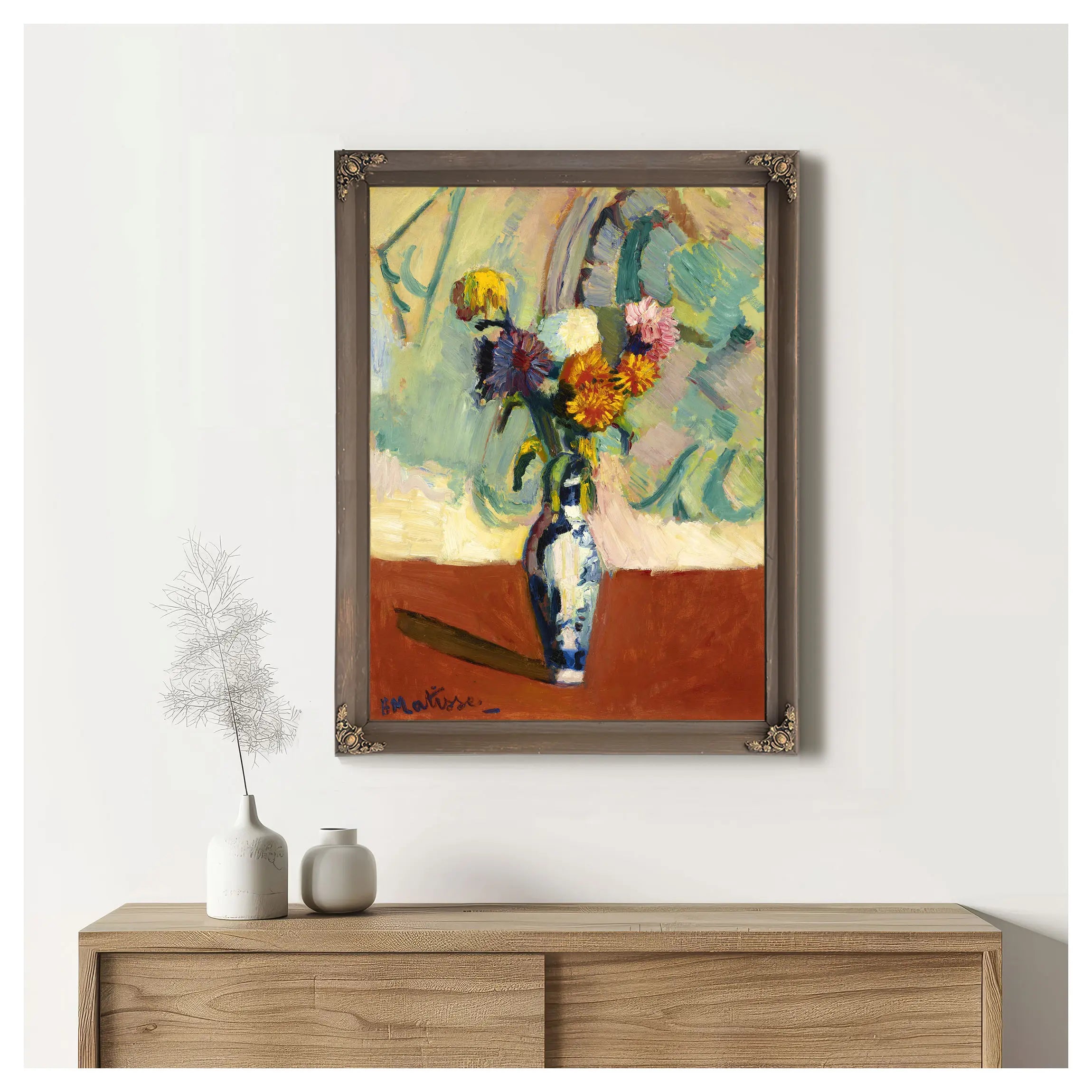 Vase Of Flowers by Henri Matisse
