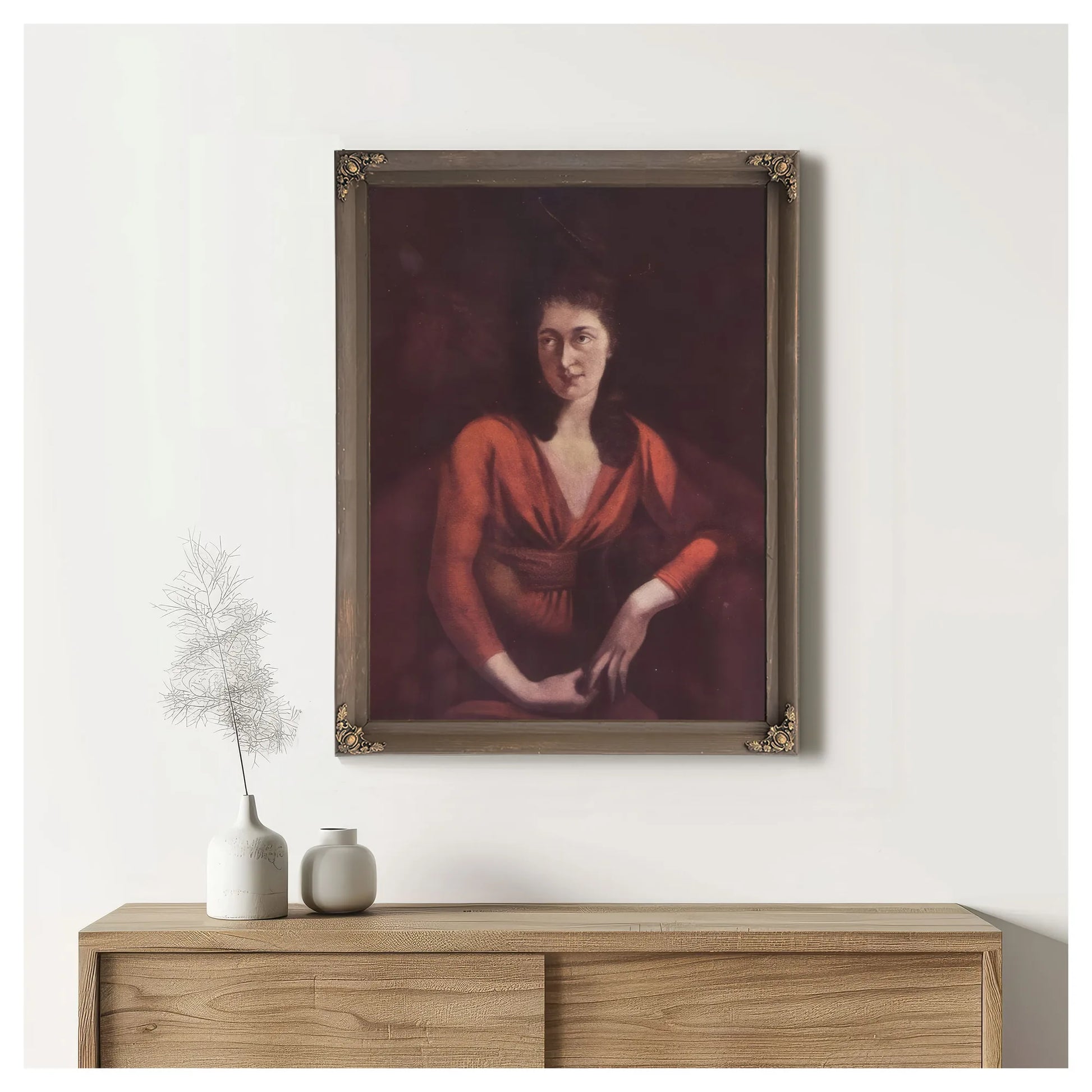 Portrait Of Magdalena Hess By Henry Fuseli Fine Art Print