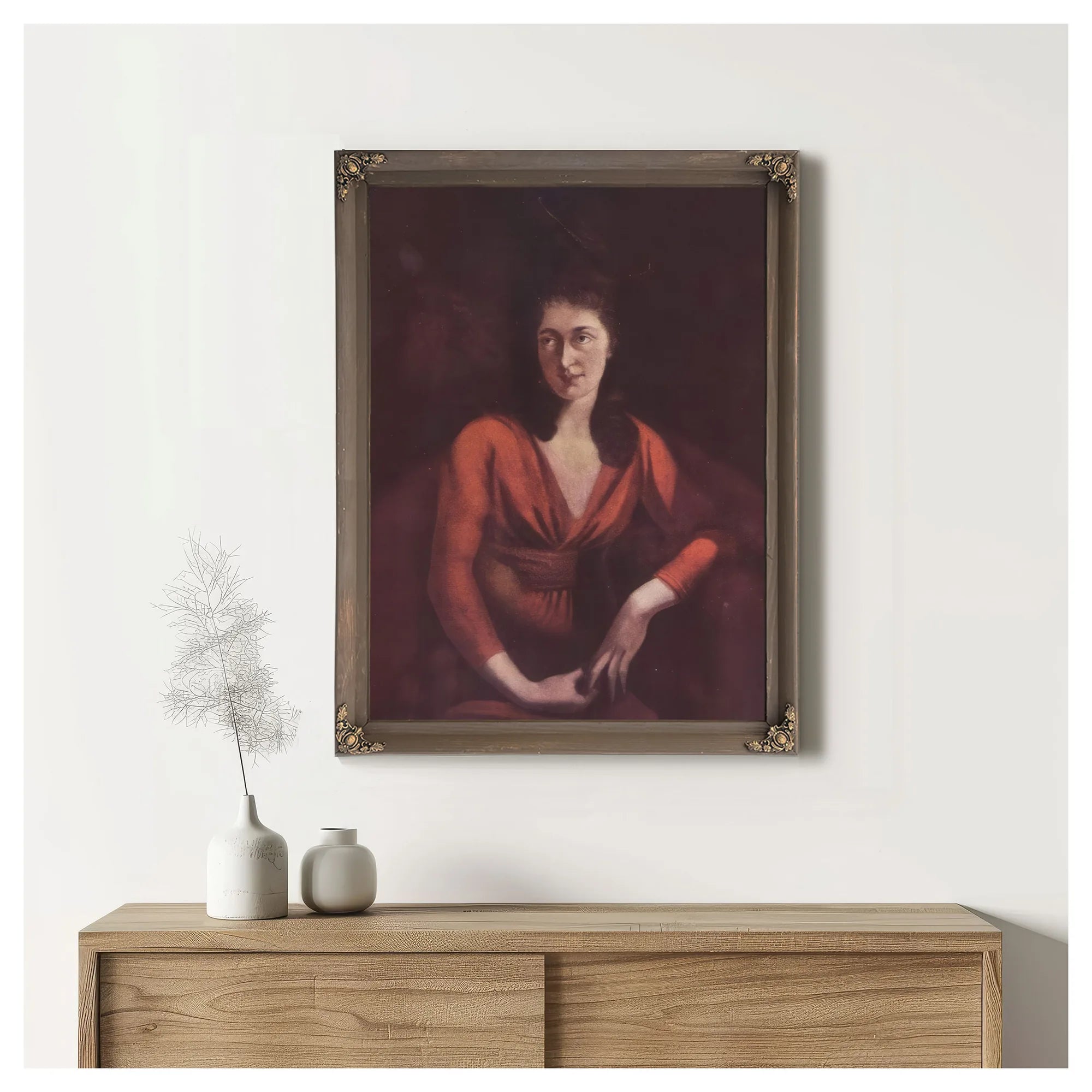 Portrait Of Magdalena Hess By Henry Fuseli Fine Art Print