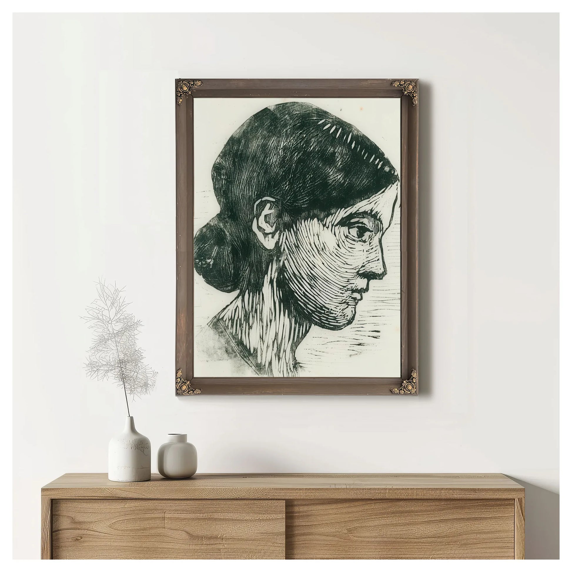 The Gypsy Girl By Nicolai Astrup Fine Art Print