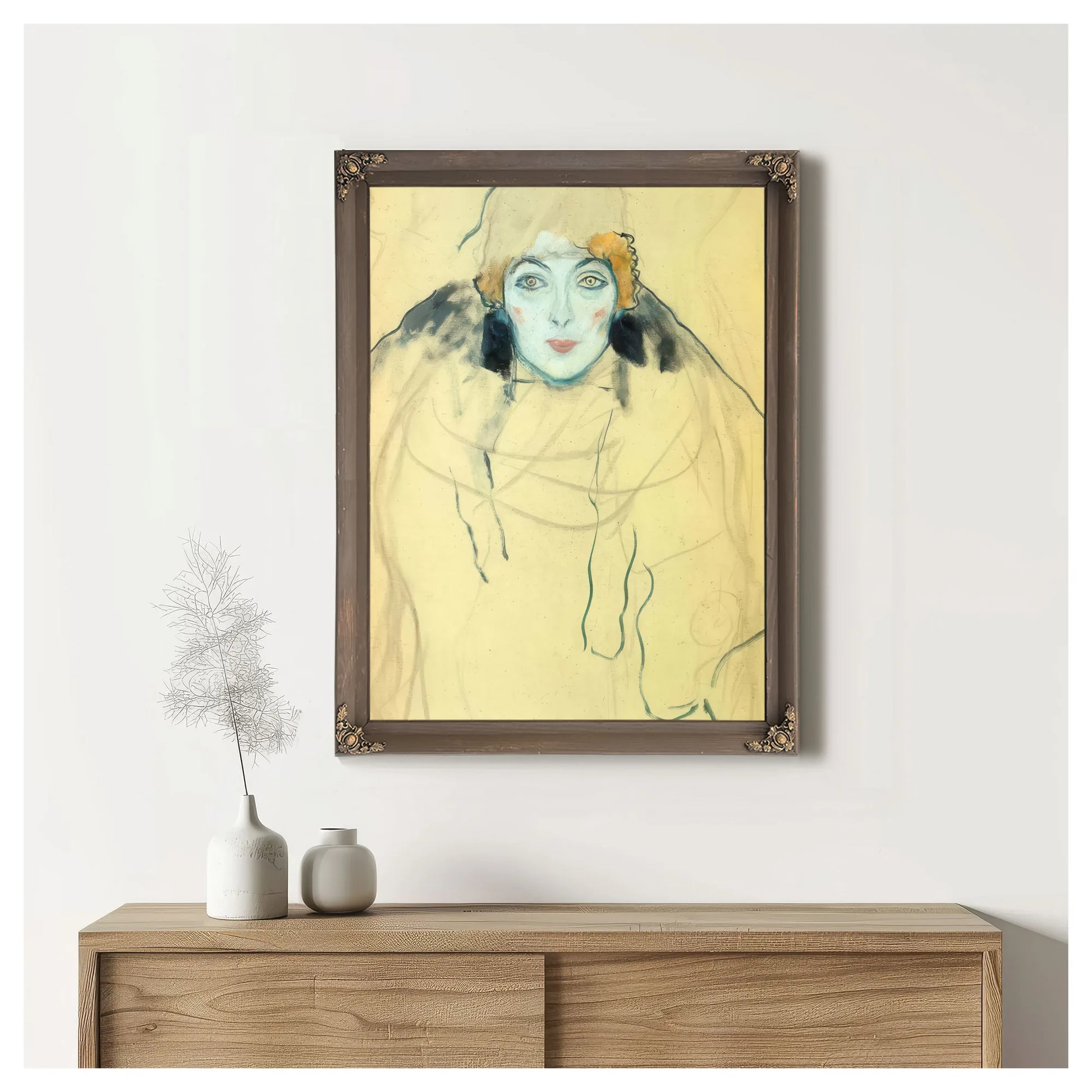 Portrait Of A Woman, 1917 1918 By Gustav Klimt Fine Art Print