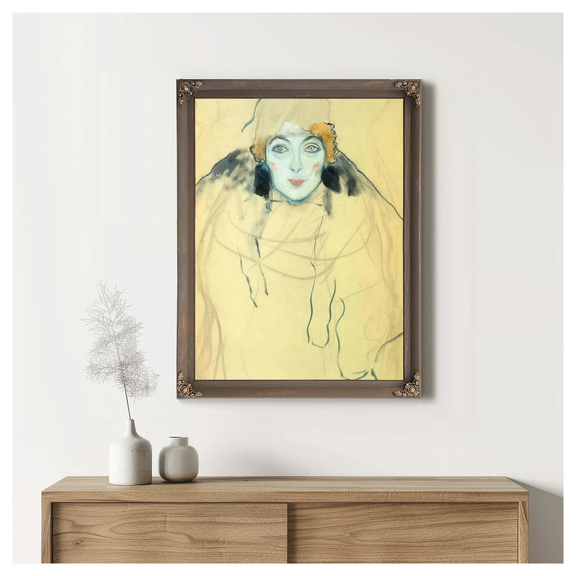 Portrait Of A Woman, 1917 1918 By Gustav Klimt Fine Art Print