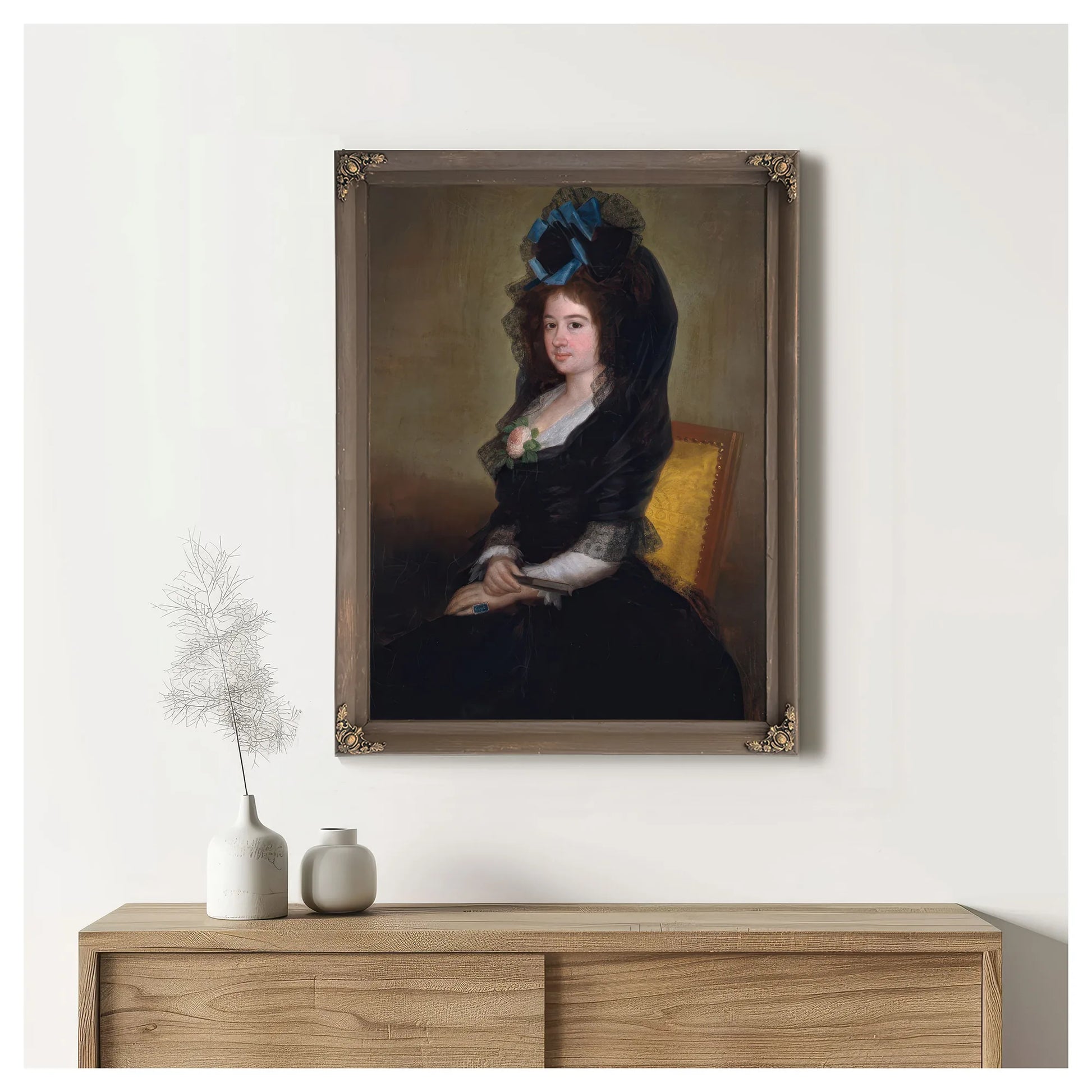 Narcisa Baranana De Goicoechea By Francisco De Goya Fine Art Print