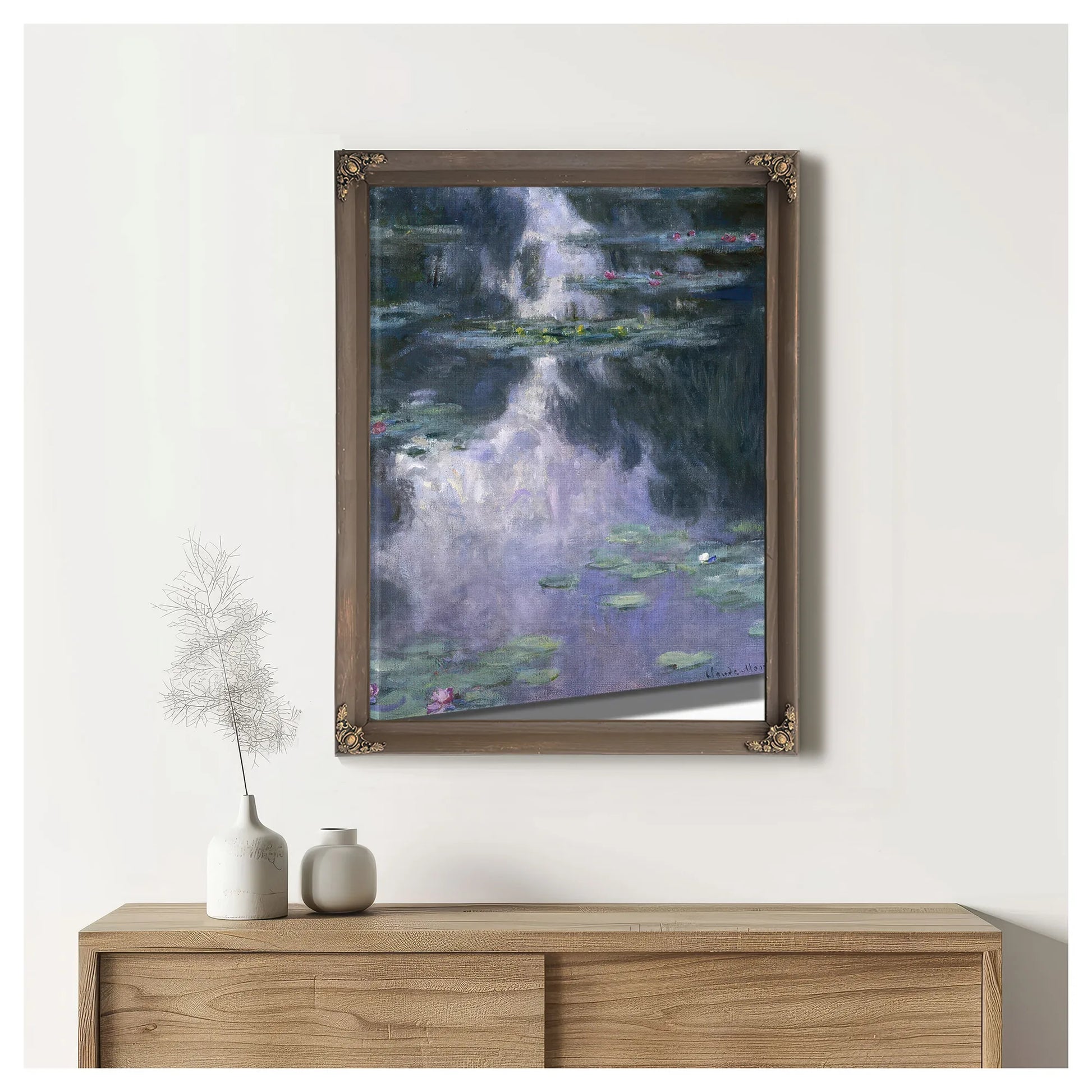 Water Lilies (Nympheas) By Claude Monet Fine Art Print