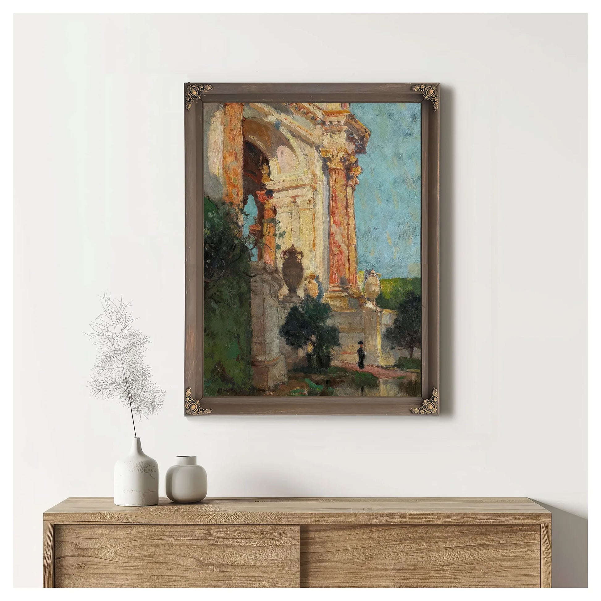 Palace Of Fine Arts, San Francisco, 1915 By Colin Campbell Cooper Fine Art Print