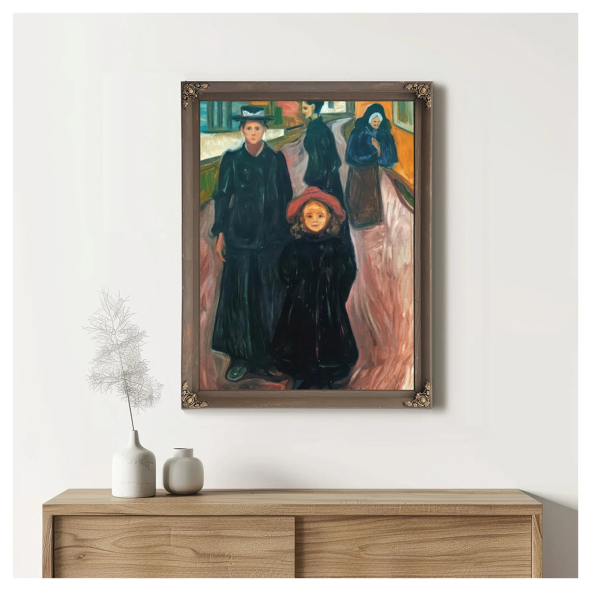 Four Ages In Life 1902 By Edvard Munch Fine Art Print