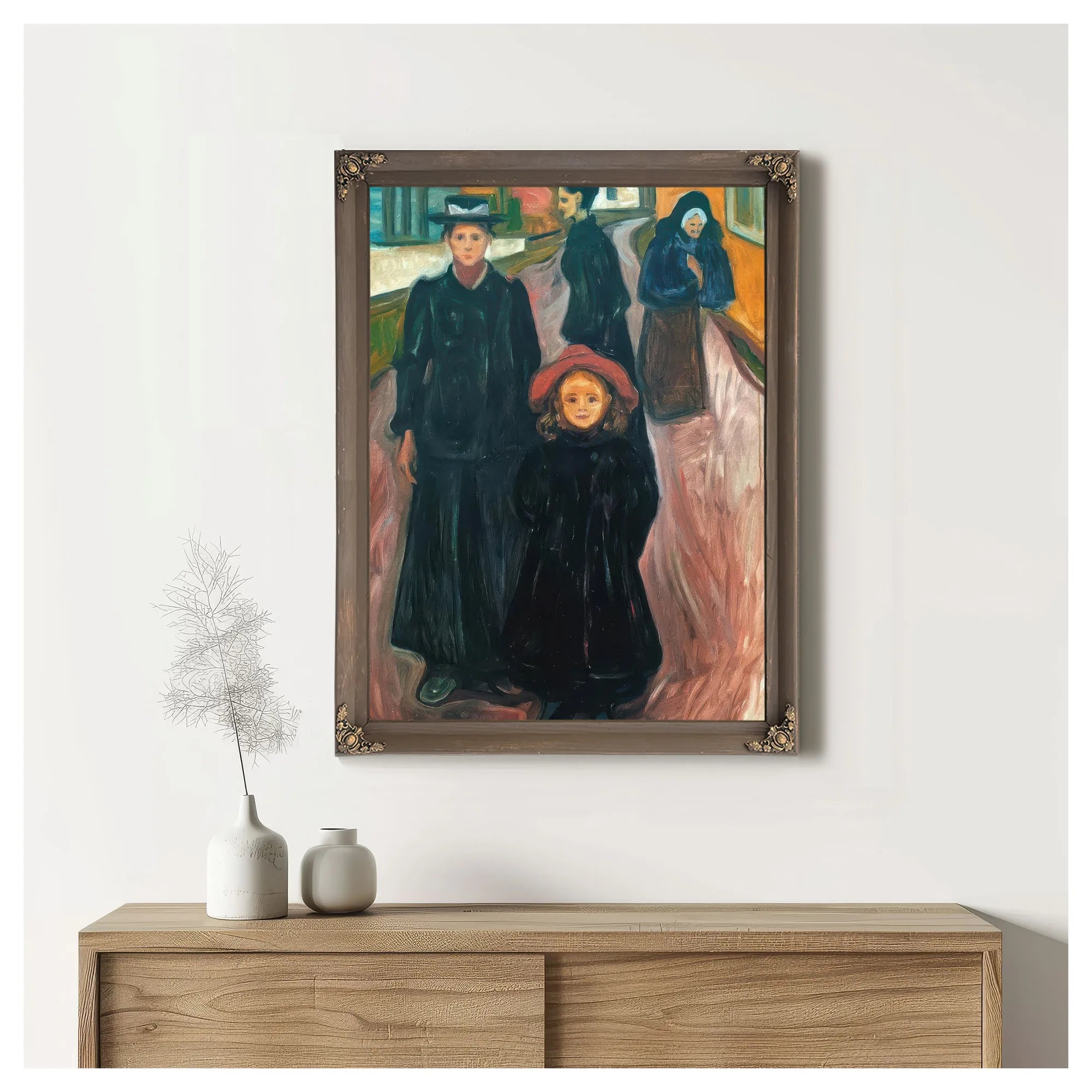 Four Ages In Life 1902 By Edvard Munch Fine Art Print
