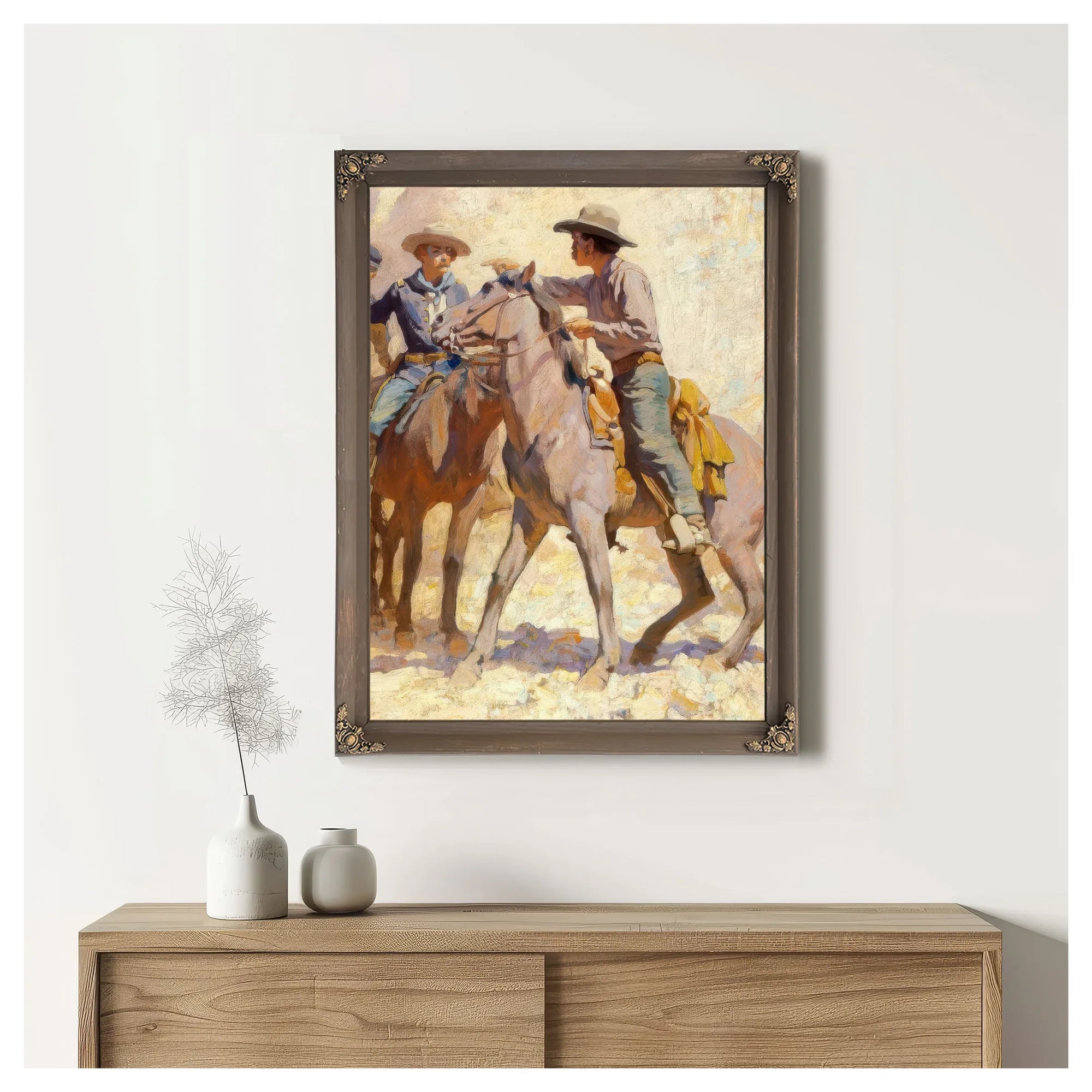 I Call Myself A Soldier By Maynard Dixon Fine Art Print