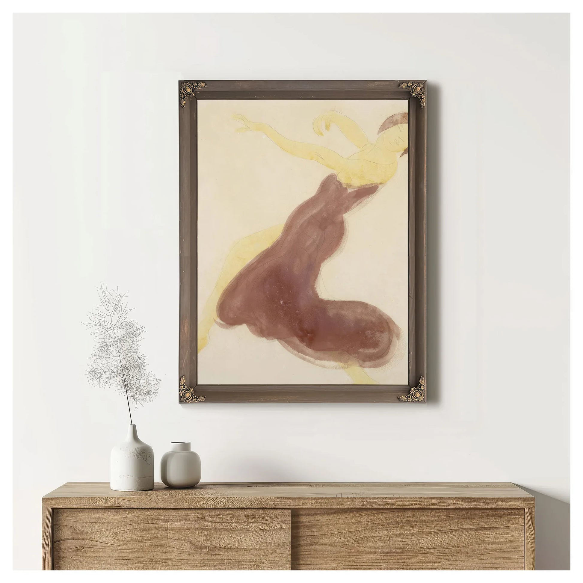 Dancer By Francois Auguste Rene Rodin Fine Art Print