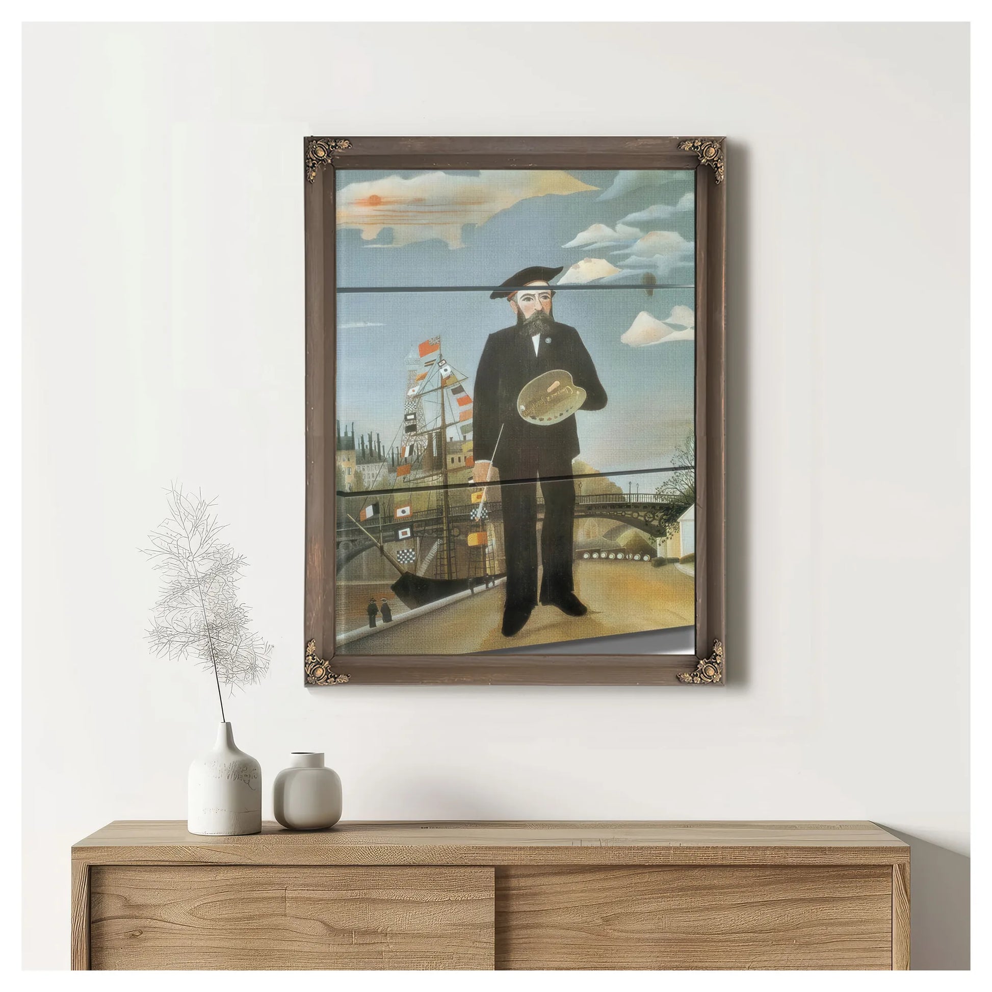 The Liberty Of Art By Henri Rousseau Fine Art Print
