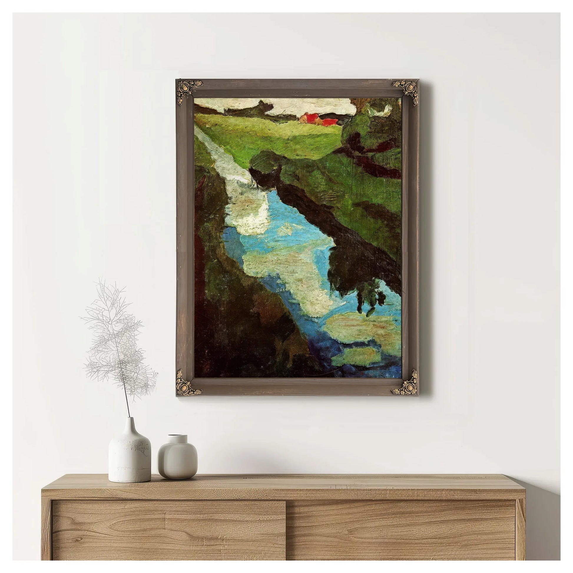 The Moor By Paula Modersohn Becker Fine Art Print