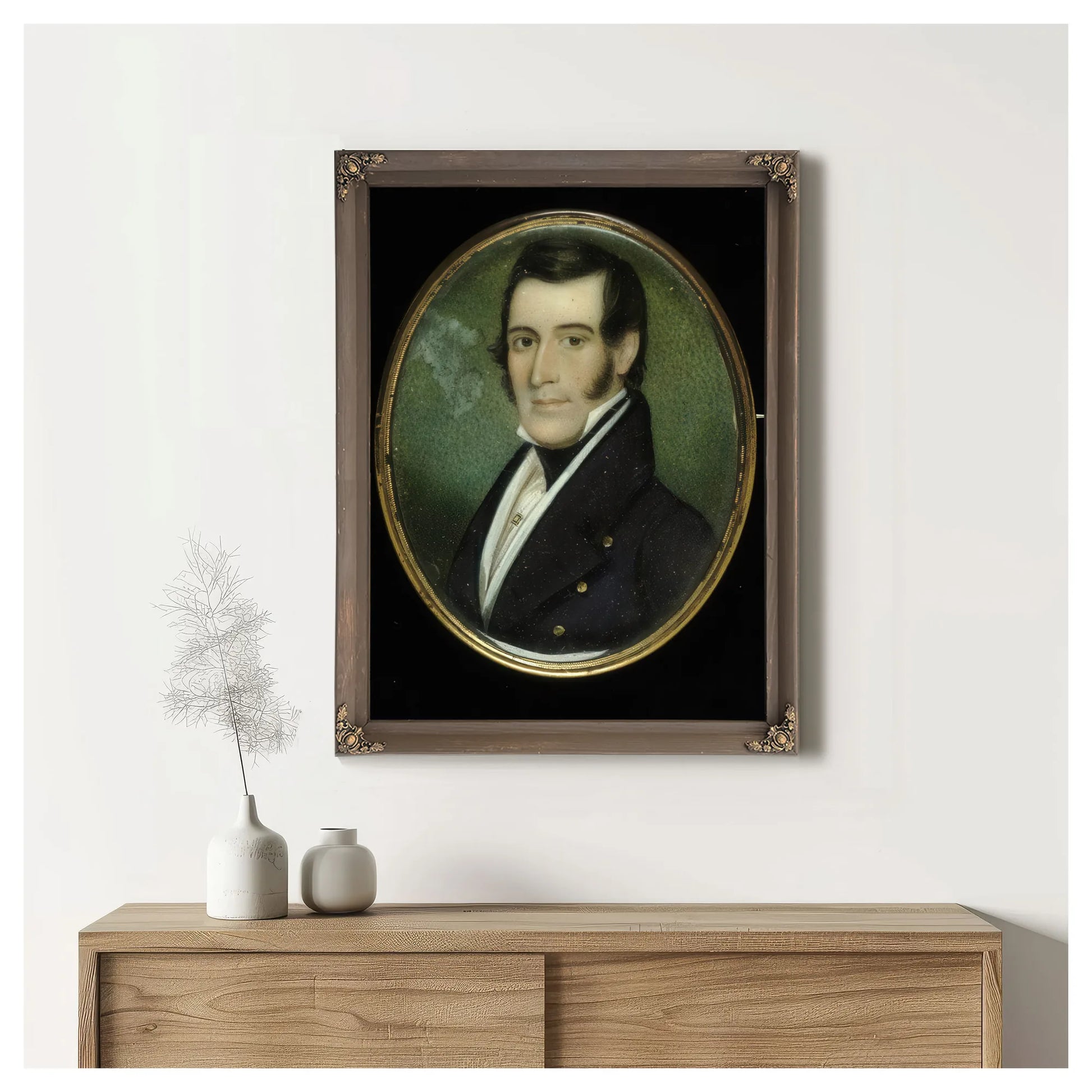 Capt. Henry P. Fleischman By George Catlin Fine Art Print