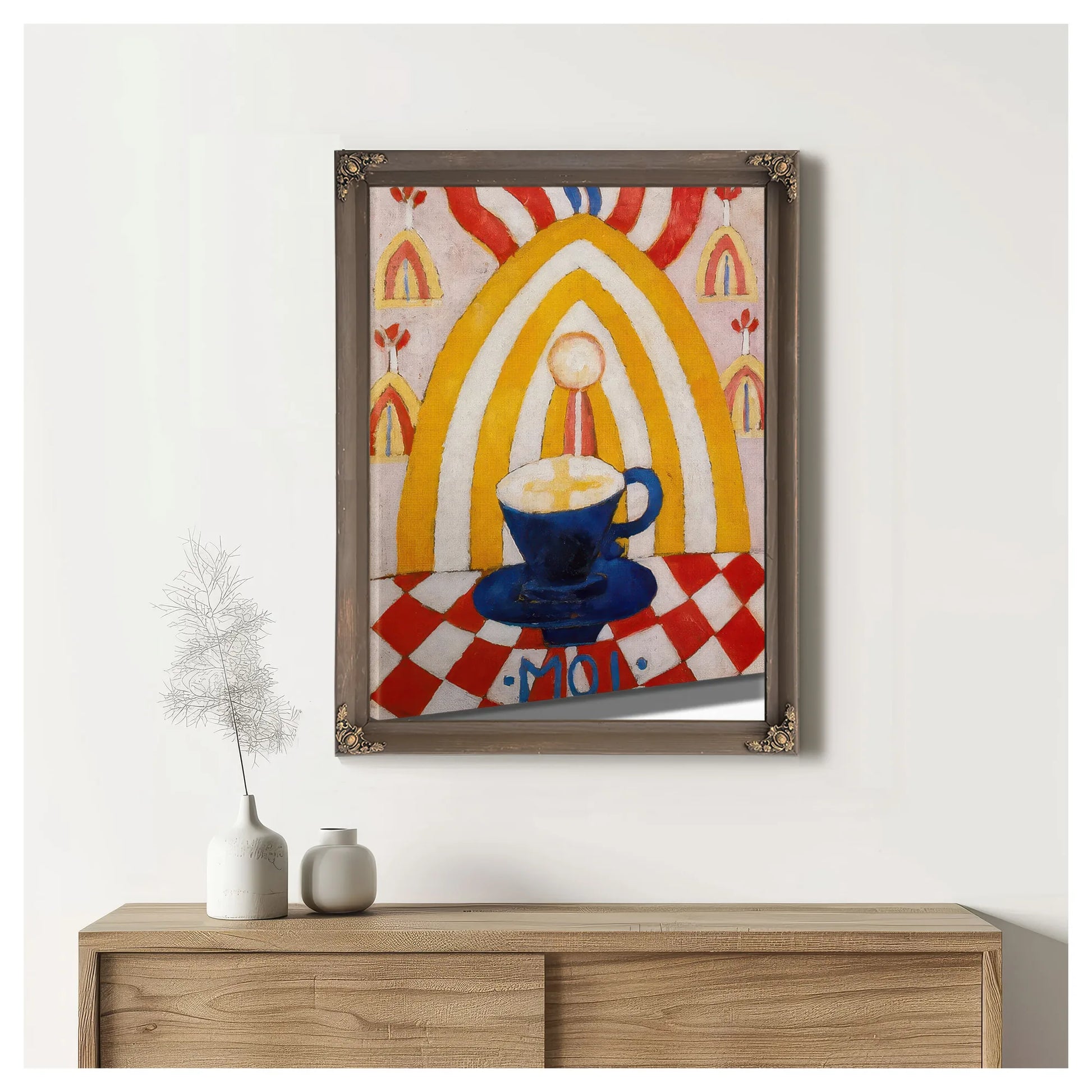 One Portrait Of One Woman By Marsden Hartley Fine Art Print