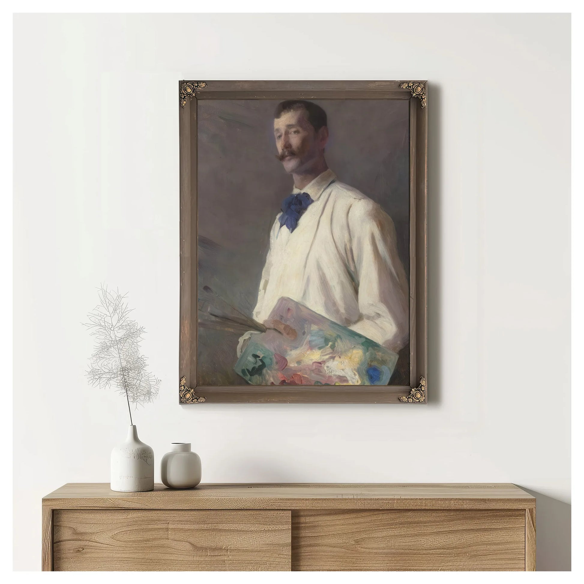 Portrait Of Alexander Harrison 1888 By Cecilia Beaux Fine Art Print