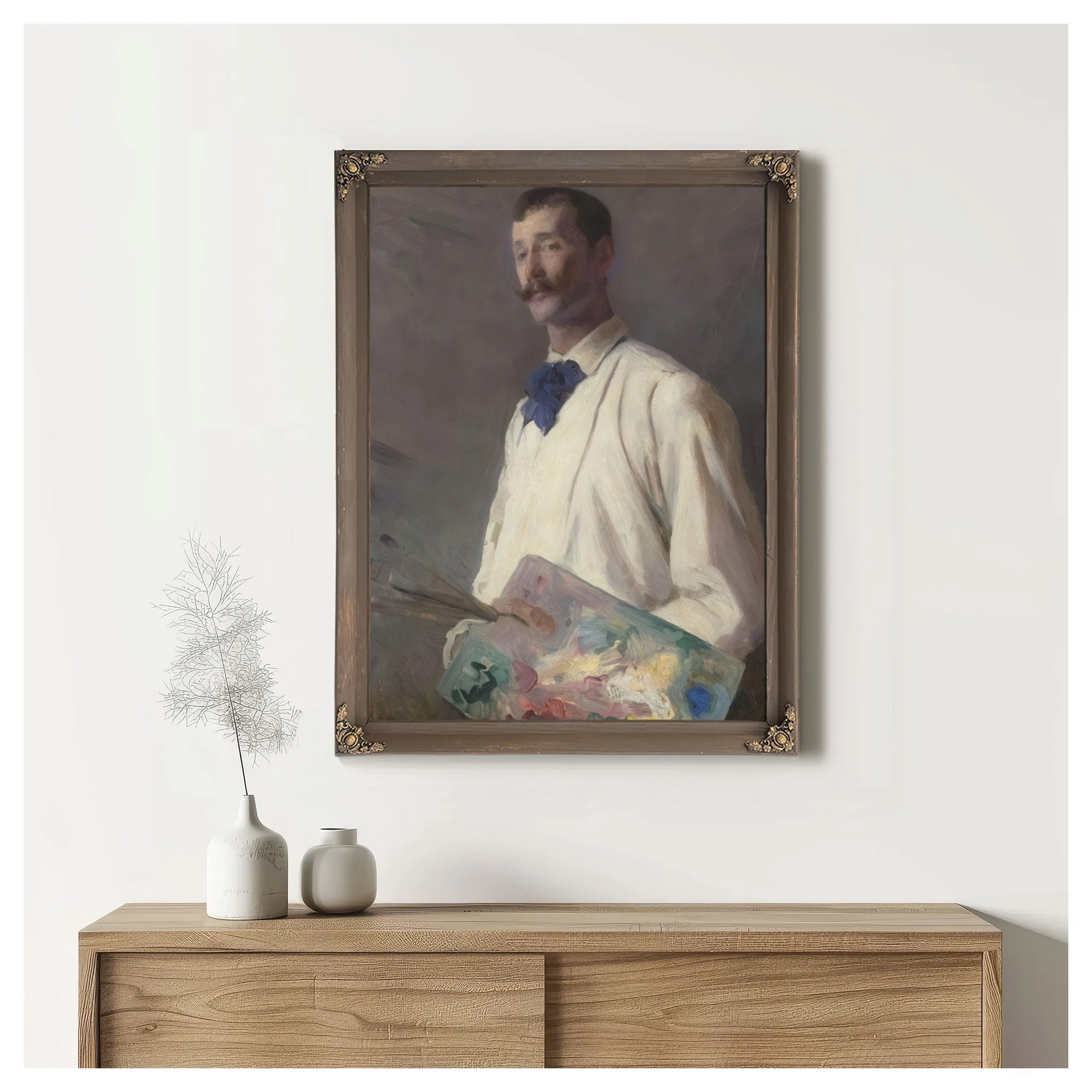 Portrait Of Alexander Harrison 1888 By Cecilia Beaux Fine Art Print