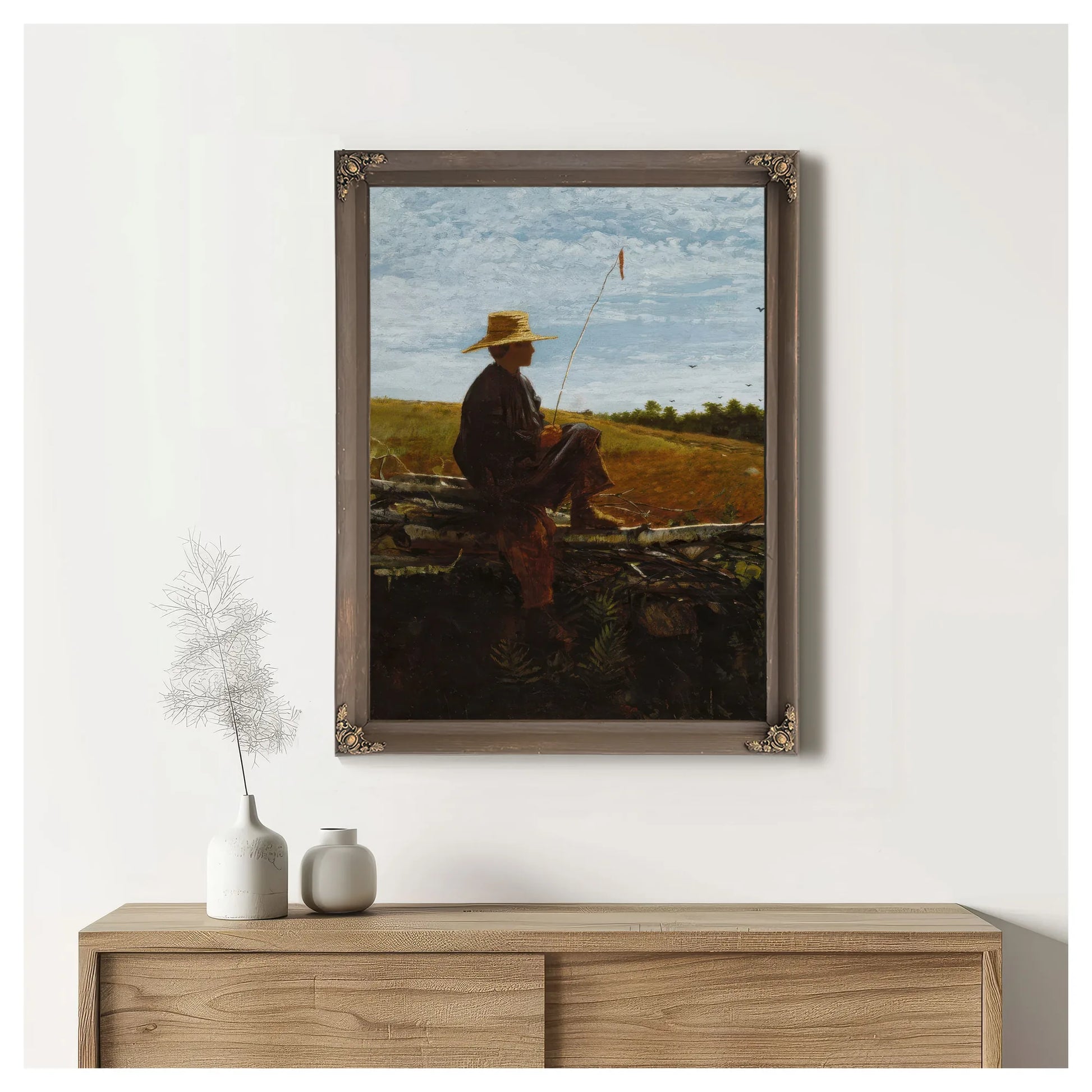 On Guard By Winslow Homer Fine Art Print