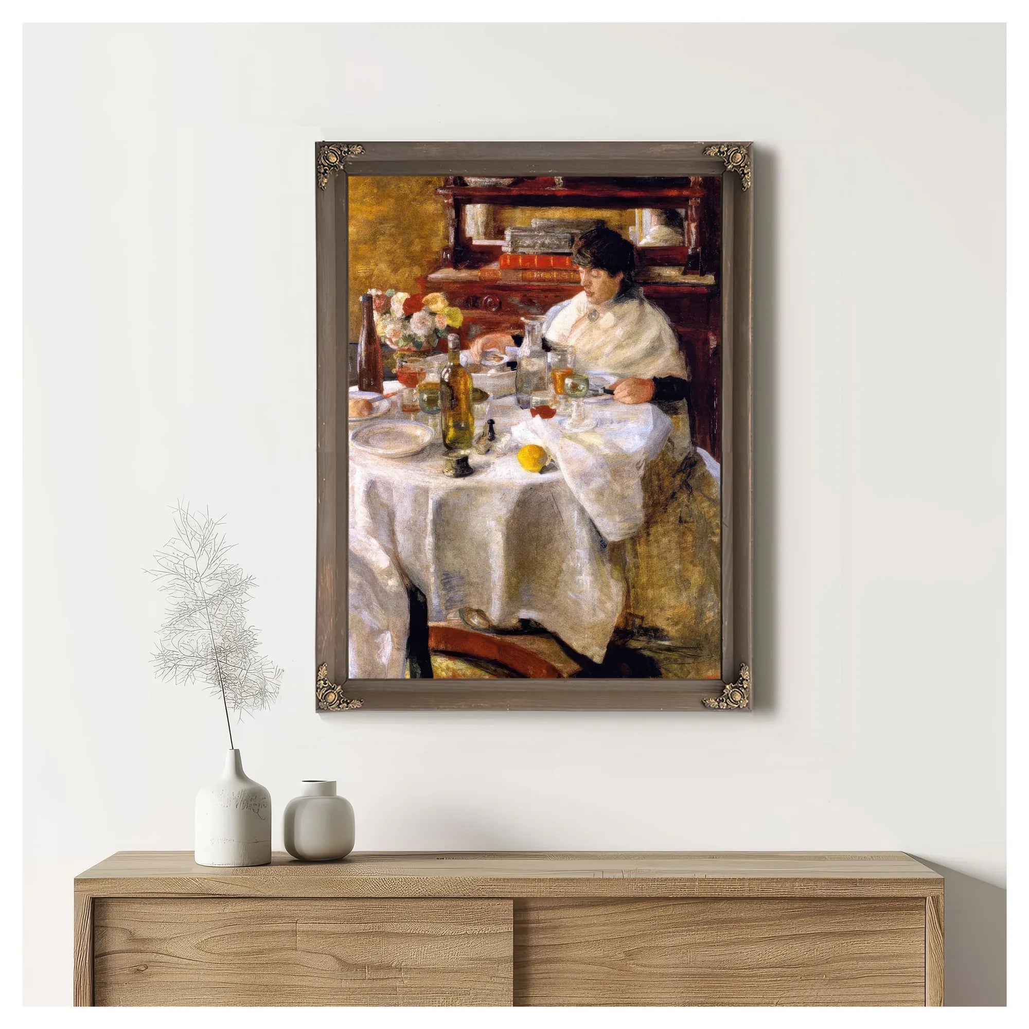 The Oyster Eater By James Ensor Fine Art Print