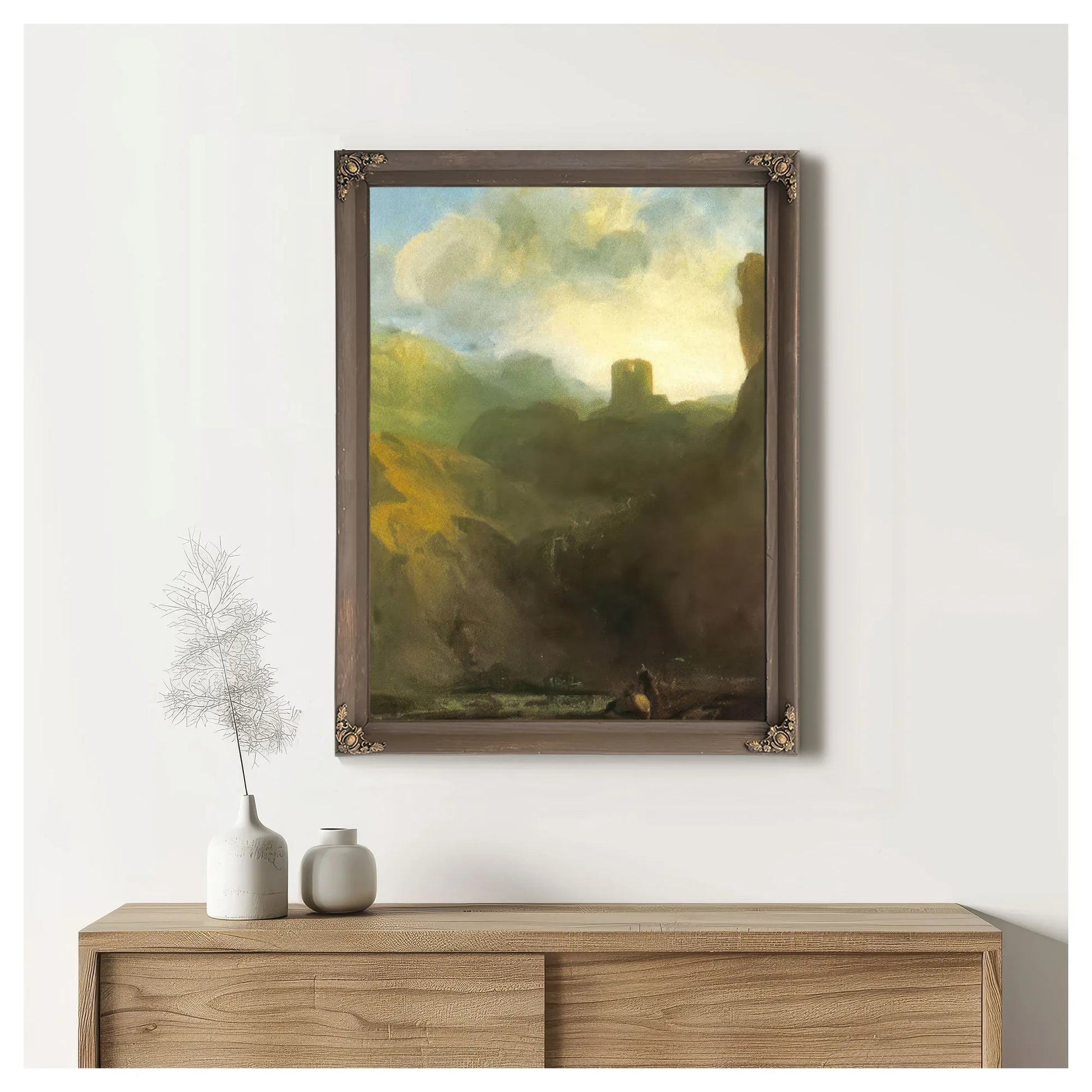 Dolbadern Castle By Jwm Turner Fine Art Print