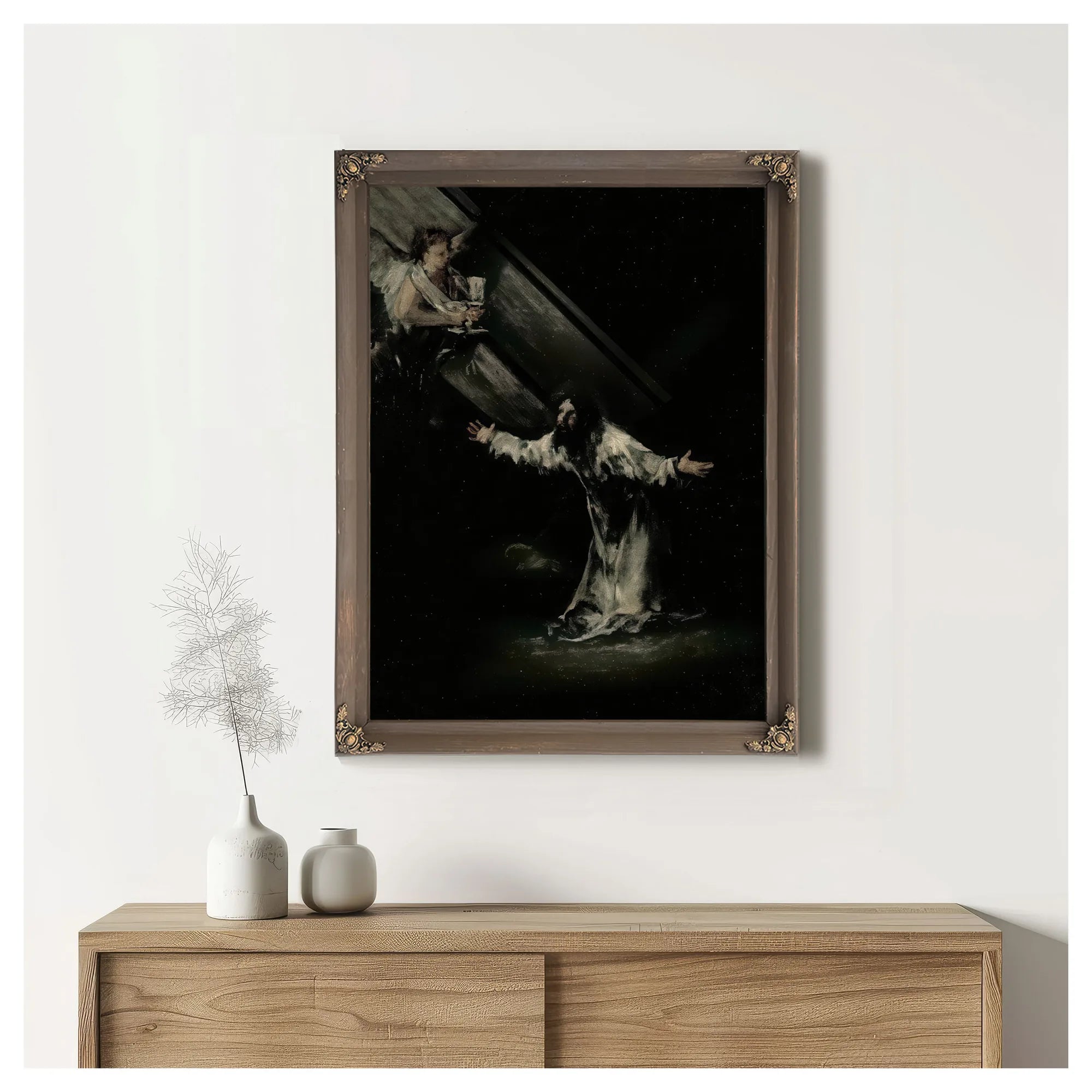 Christ On The Mount Of Olives By Francisco De Goya Fine Art Print