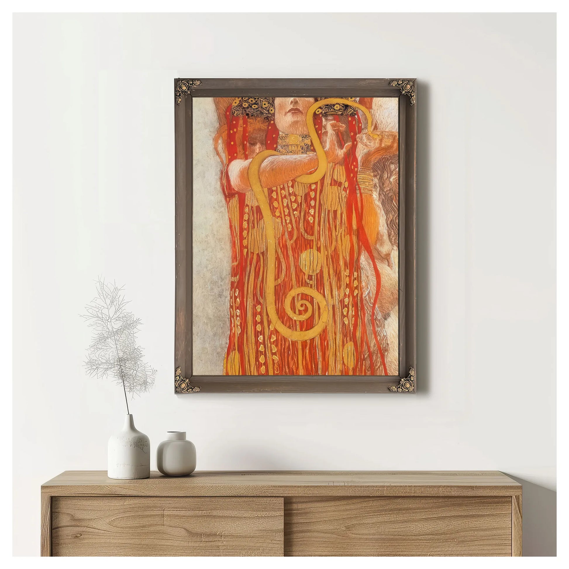 Hygieia By Gustav Klimt Fine Art Print