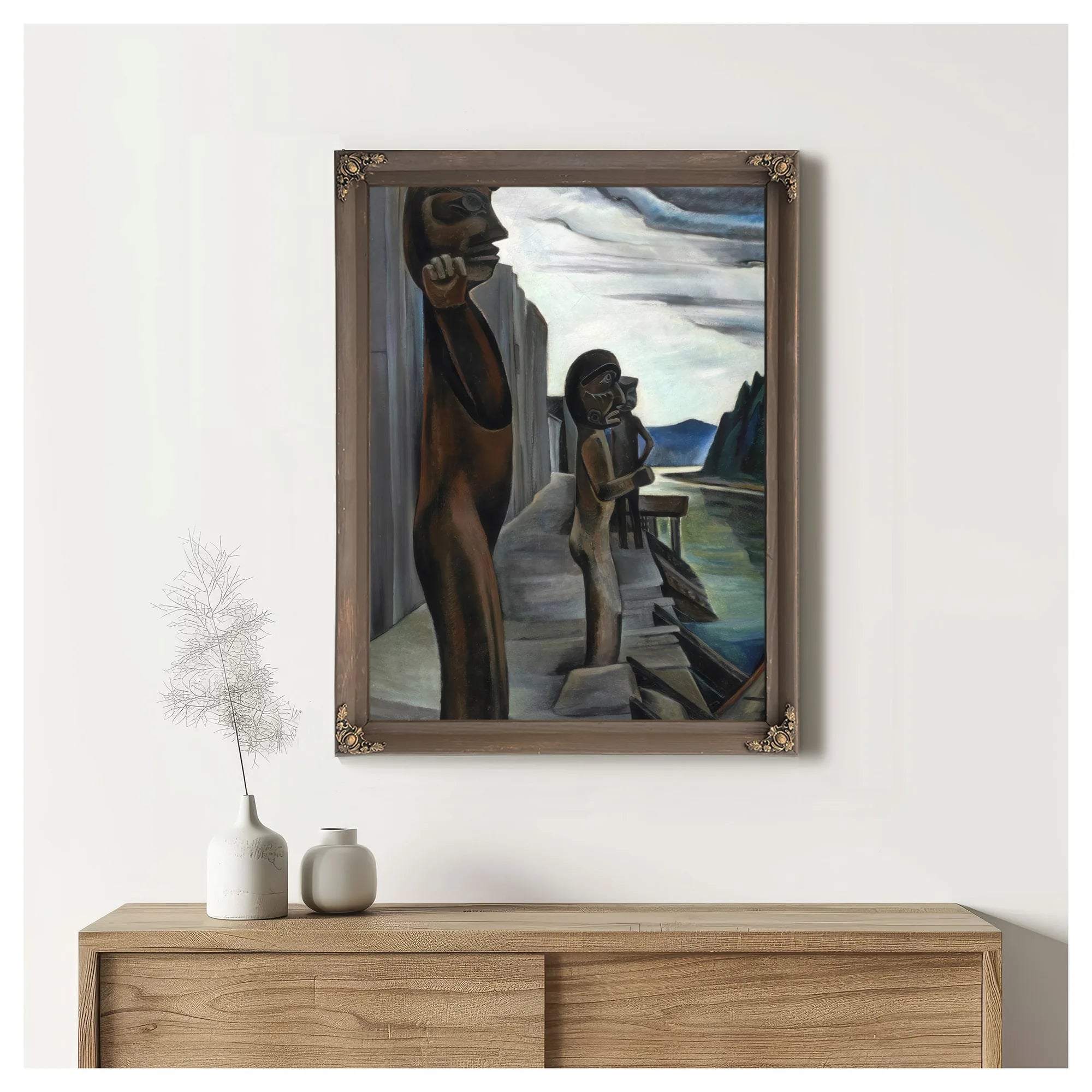Blunden Harbour 1930 By Emily Carr Fine Art Print
