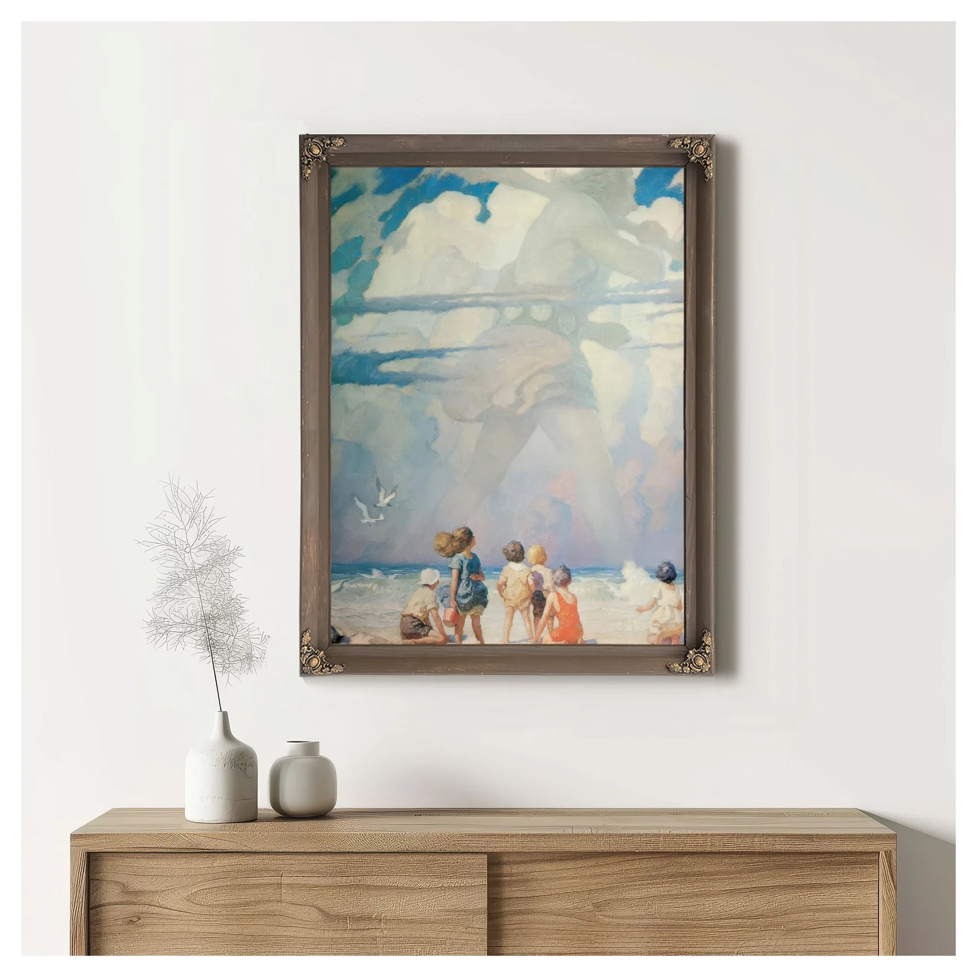 The Giant By NC Wyeth Fine Art Print
