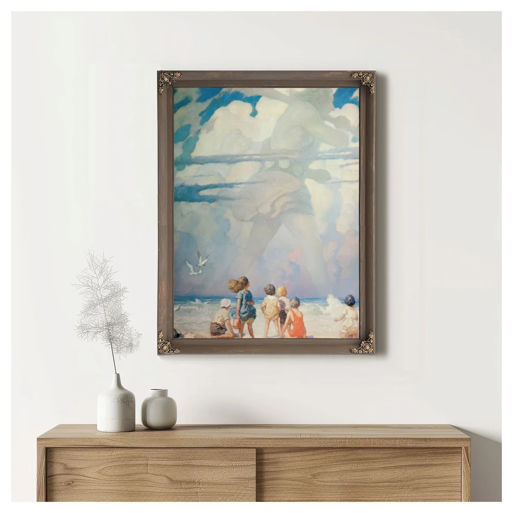 The Giant By NC Wyeth Fine Art Print