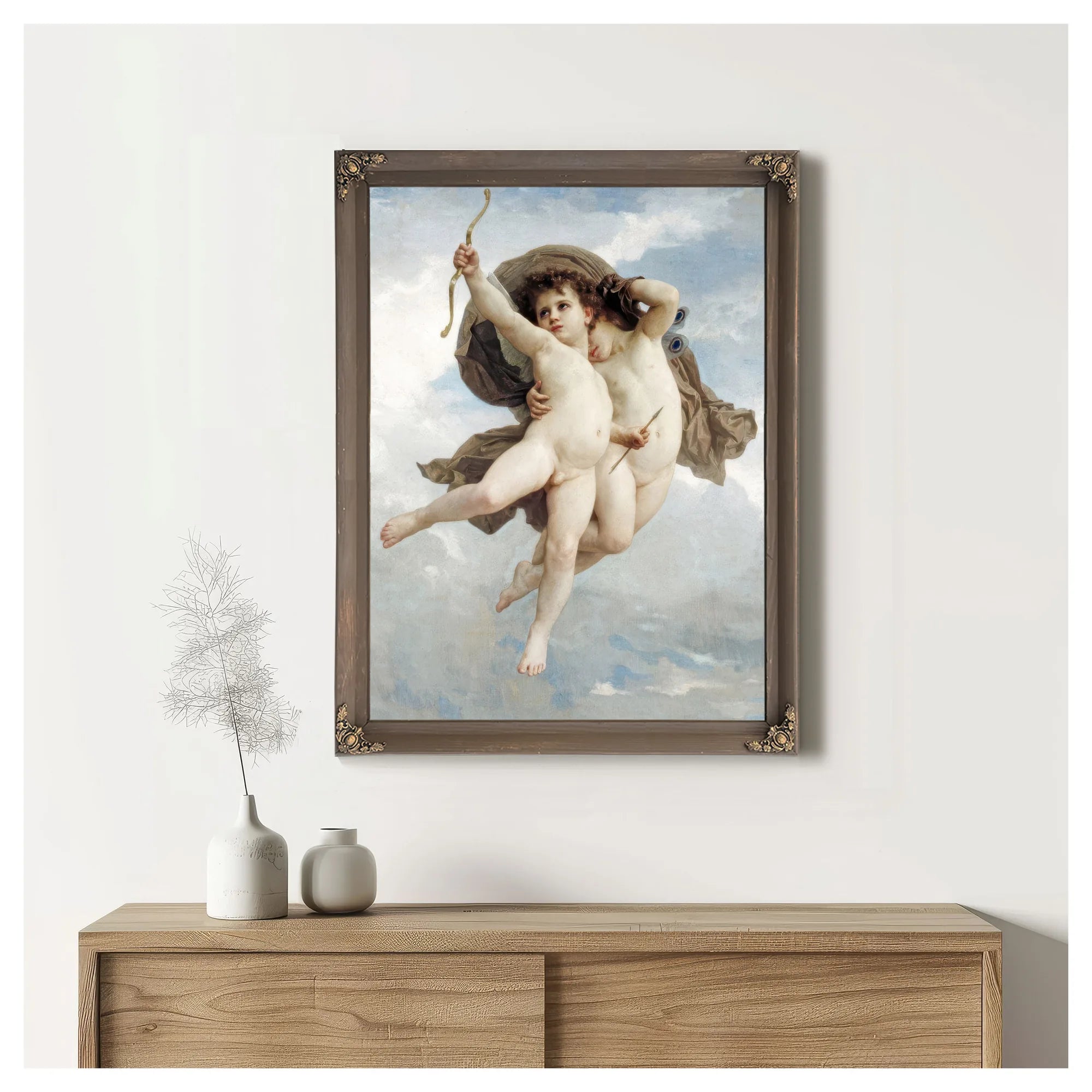 L'amour Vainqueur By William Adolphe Bouguereau Fine Art Print