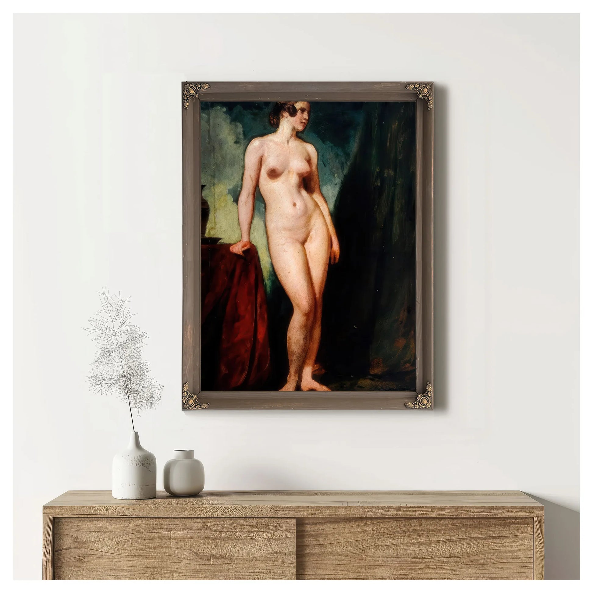 Life Study By William Etty Fine Art Print