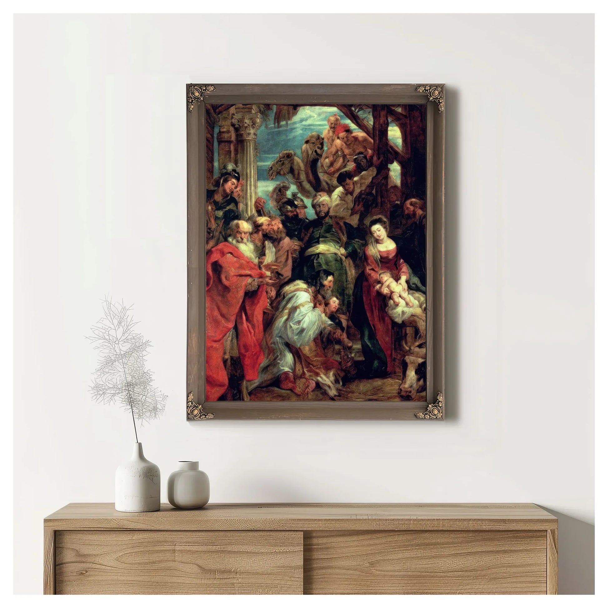 Adoration Of The Magi 2 By Peter Paul Rubens Fine Art Print