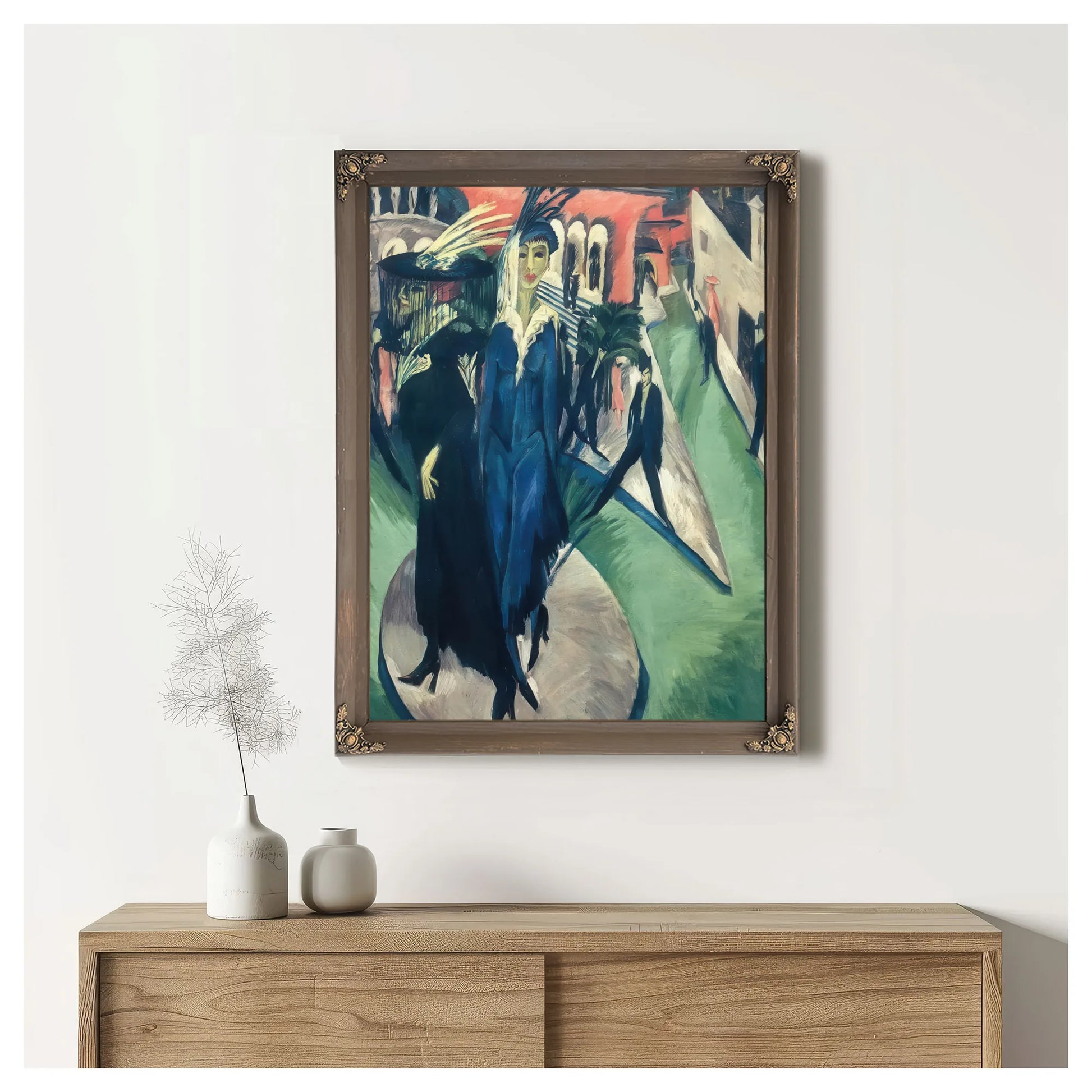 Potsdamer Platz By Ernst Ludwig Kirchner Fine Art Print