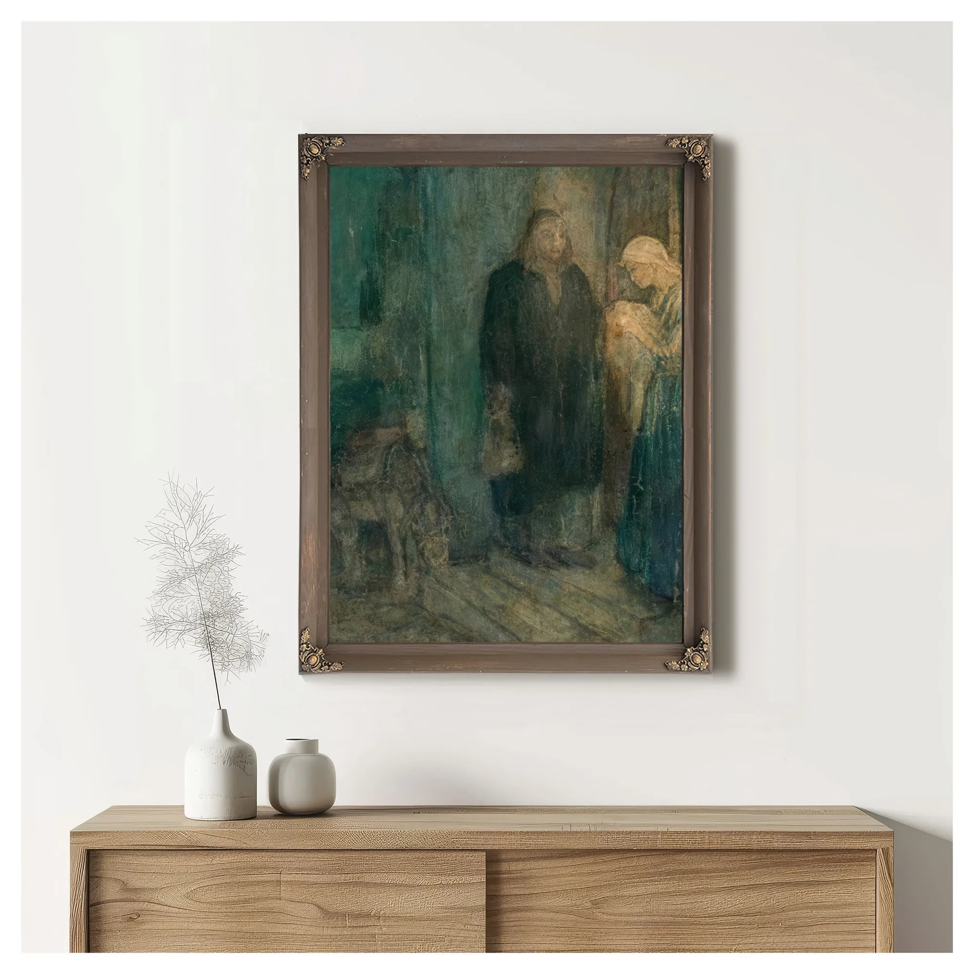 Departure Into Egypt (At The Inn) By Henry Ossawa Tanner Fine Art Print
