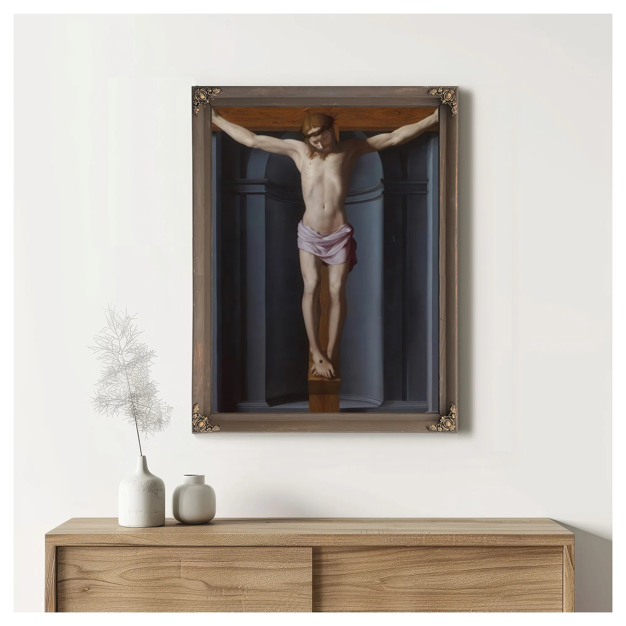 Crucified Christ 1545 145X115Cm Mannerism Musee Des Beaux Arts Jules Cheret By Agnolo Bronzino Fine Art Print
