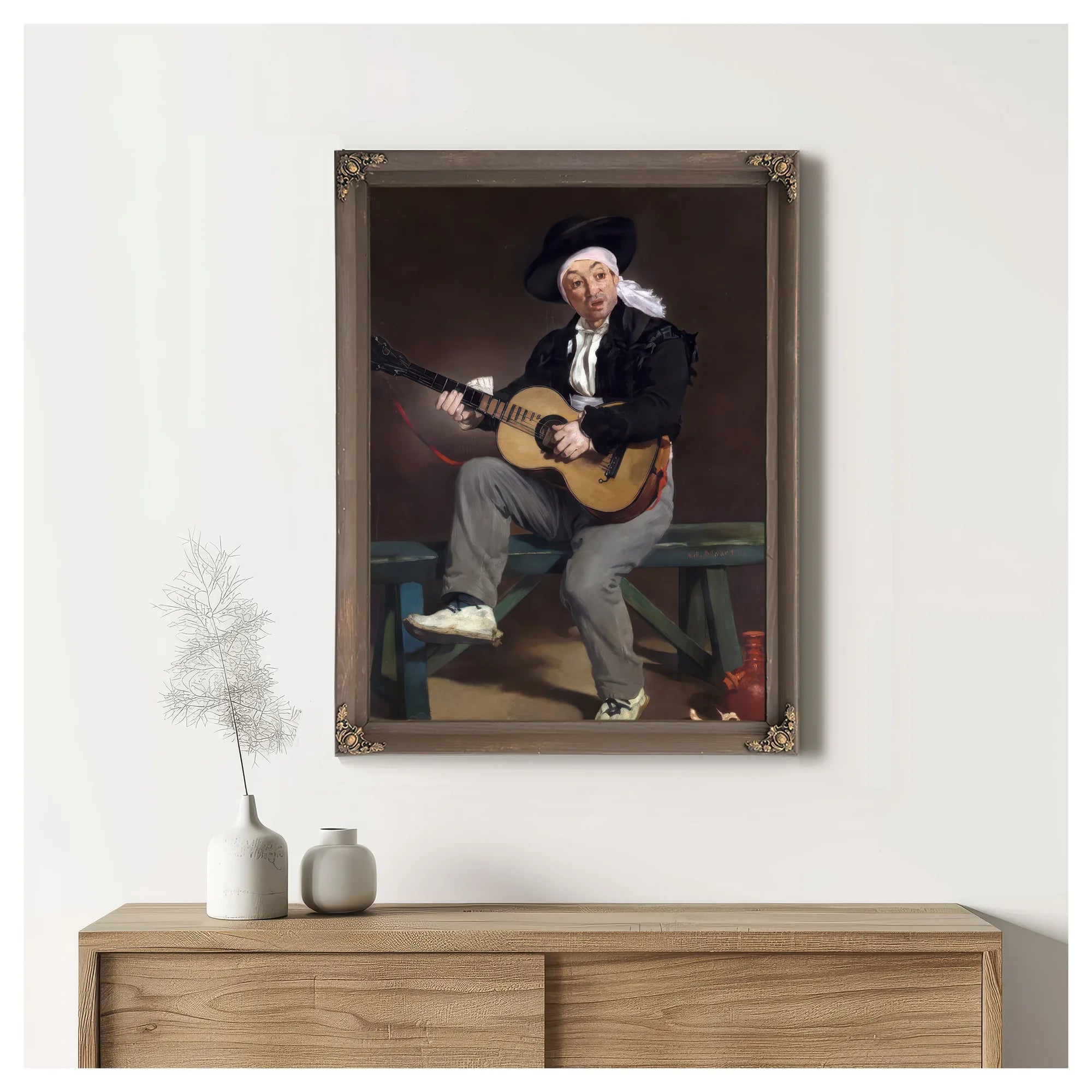 The Spanish Singer By Edouard Manet Fine Art Print