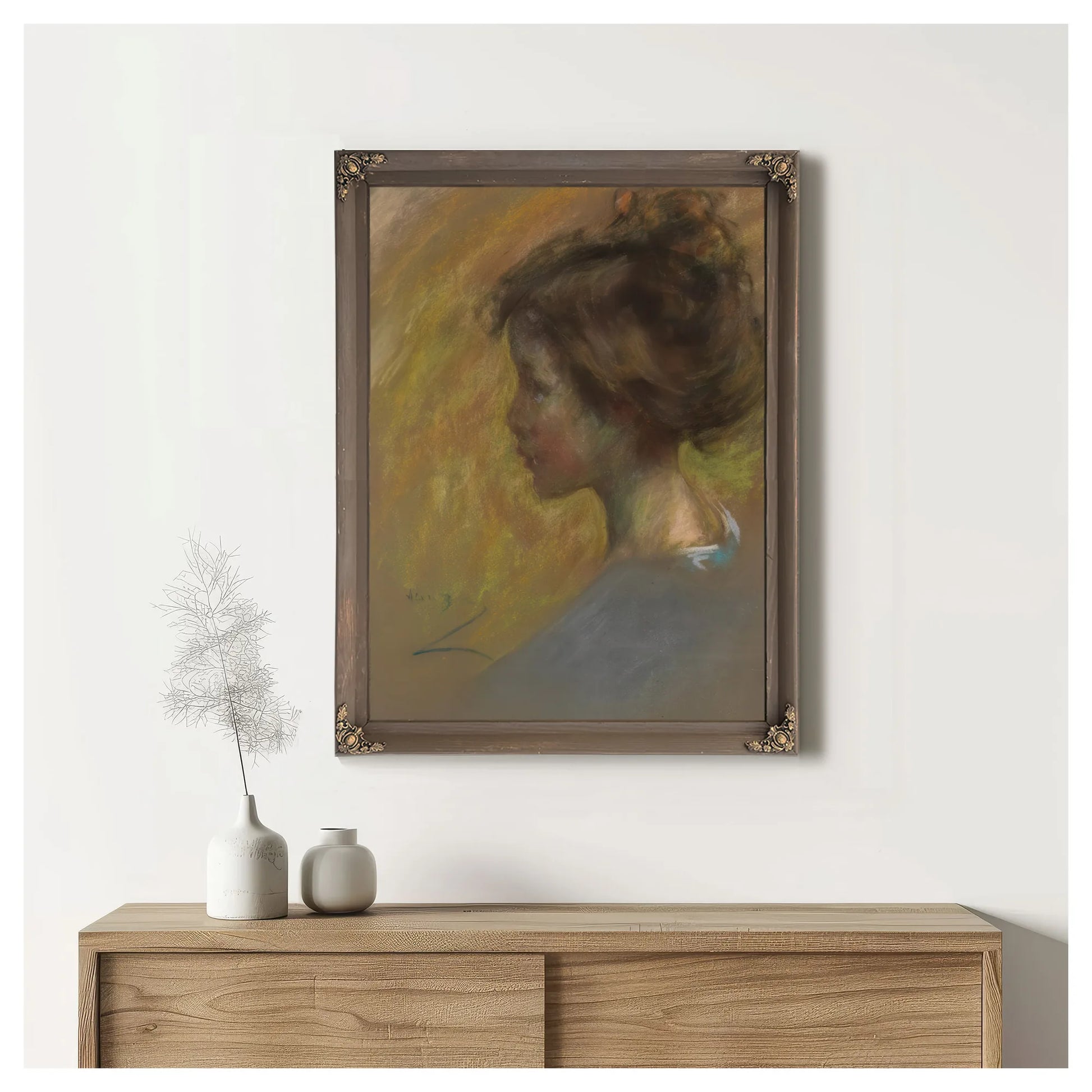 Youthful Model By Alice Pike Barney Fine Art Print