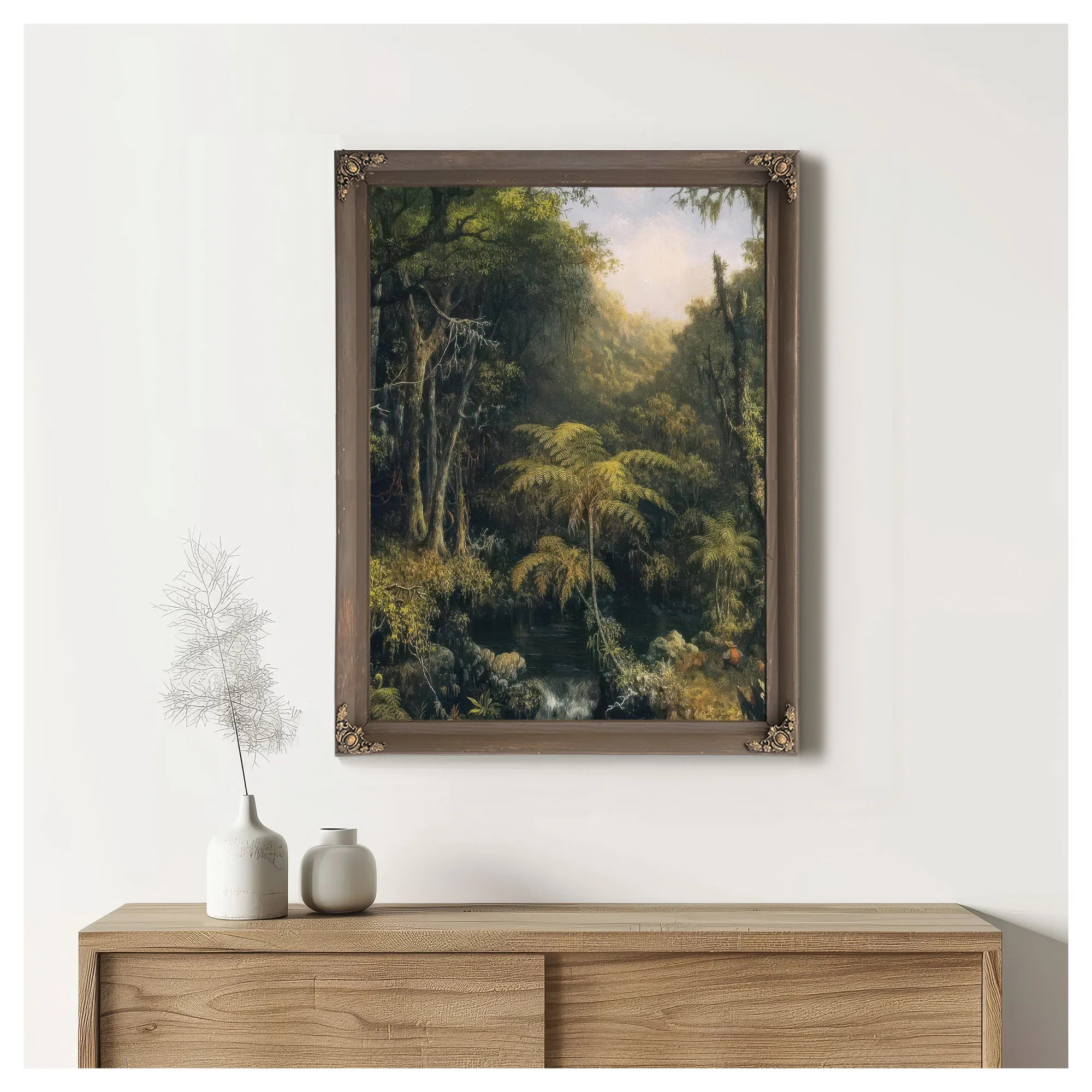 Brazilian Forest By Martin Johnson Heade Fine Art Print