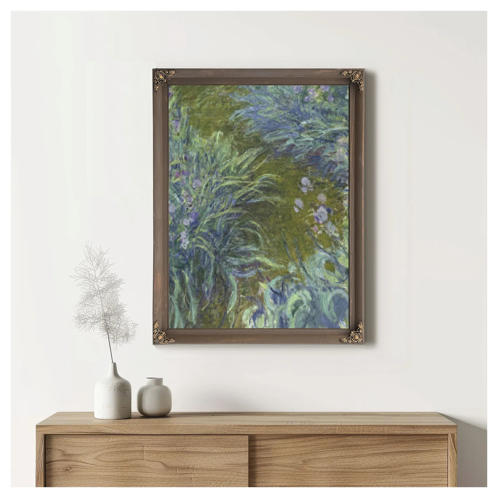Irises By Claude Monet Fine Art Print
