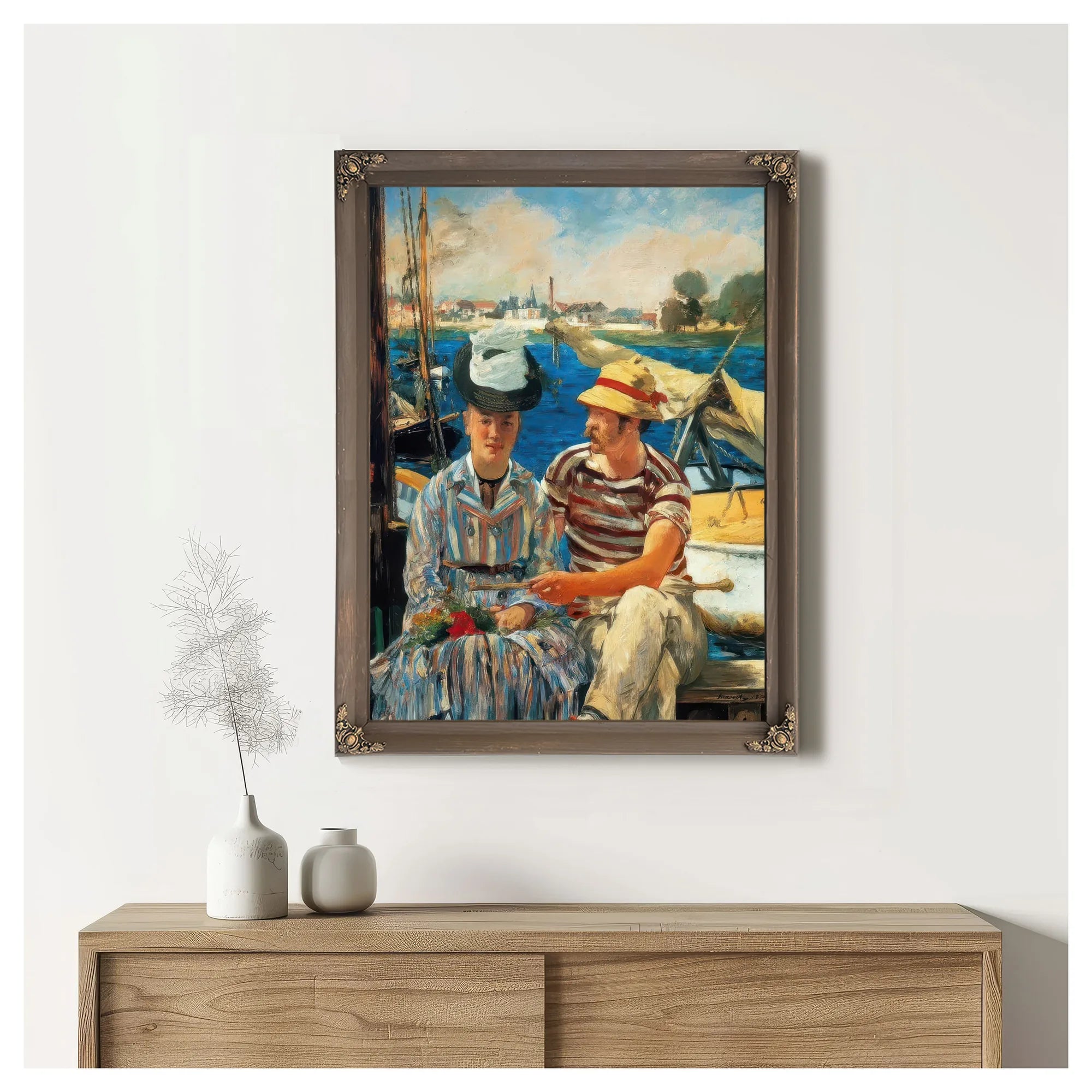 Argenteuil By Edouard Manet Fine Art Print