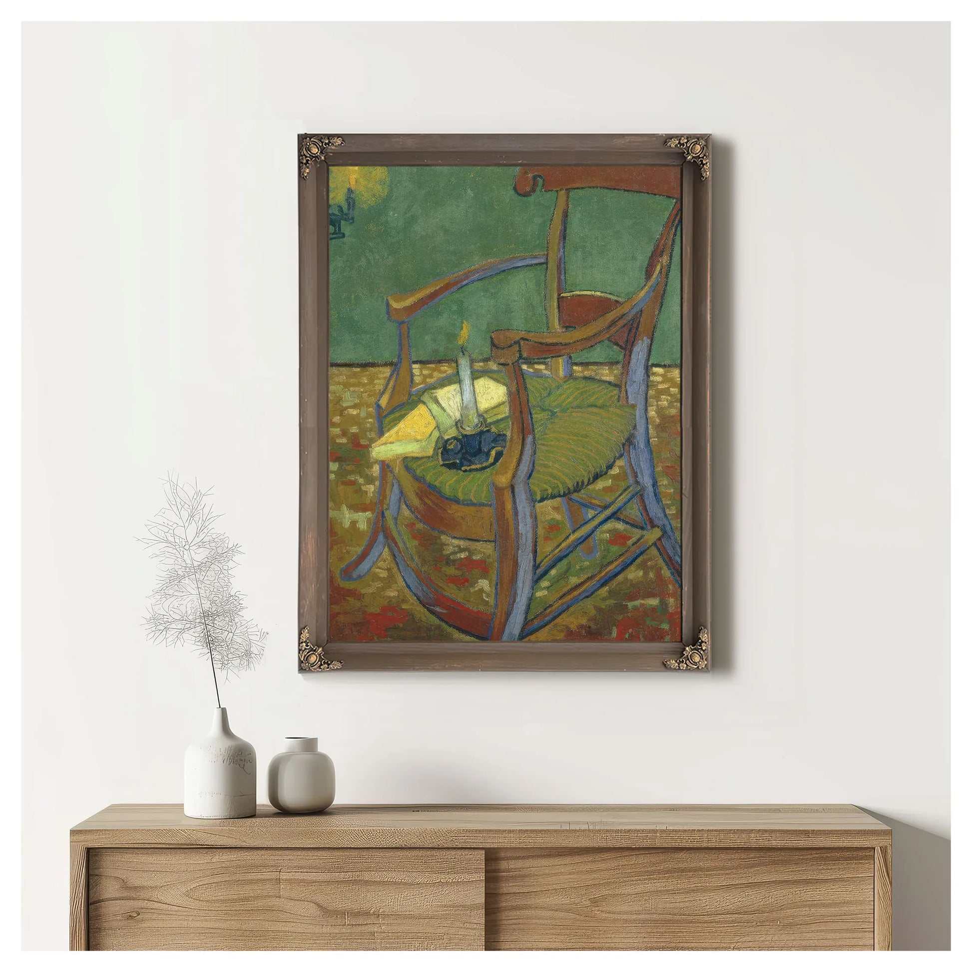 Gauguin's Chair By Vincent Van Gogh Fine Art Print