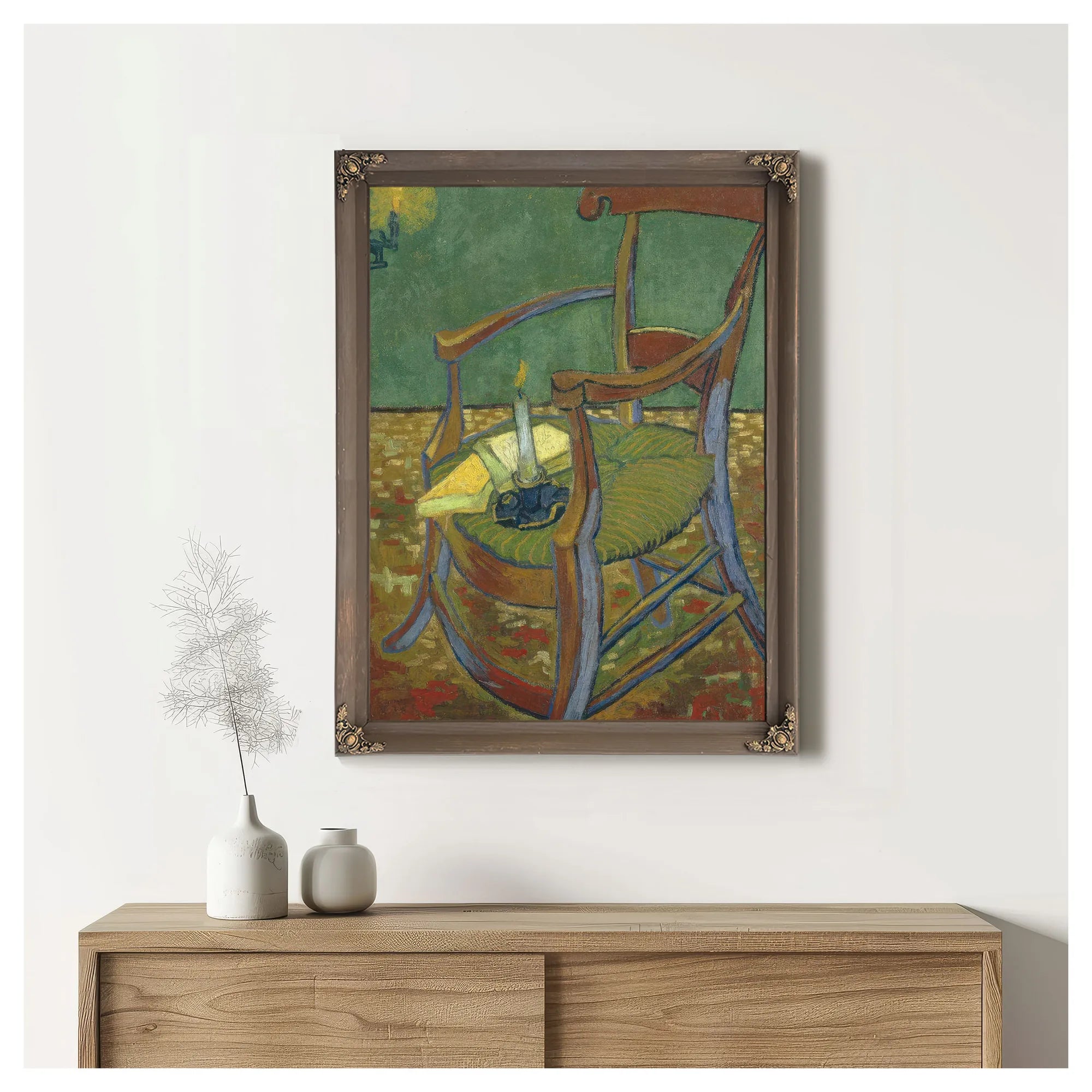 Gauguin's Chair By Vincent Van Gogh Fine Art Print