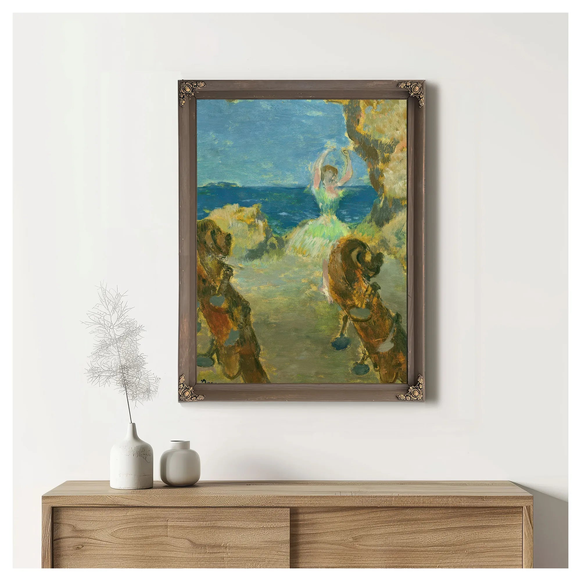 The Ballet Dancer By Edgar Degas Fine Art Print