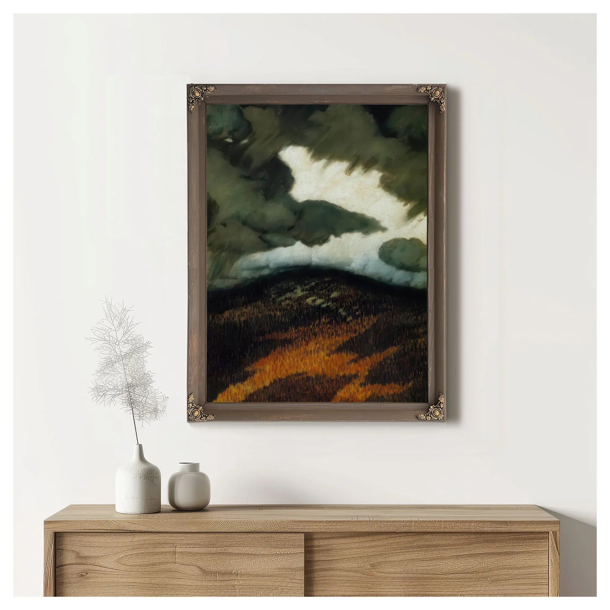 Storm Clouds Main By Marsden Hartley Fine Art Print