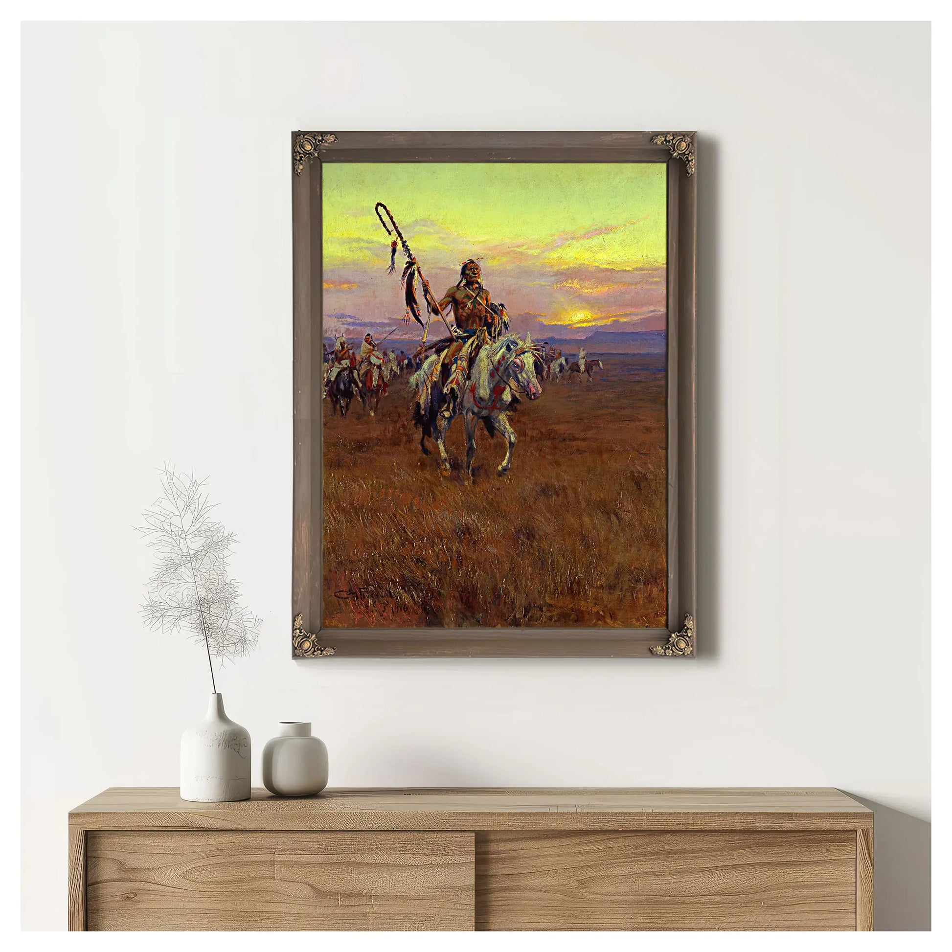 Medicine Man by Charles Marion Russell