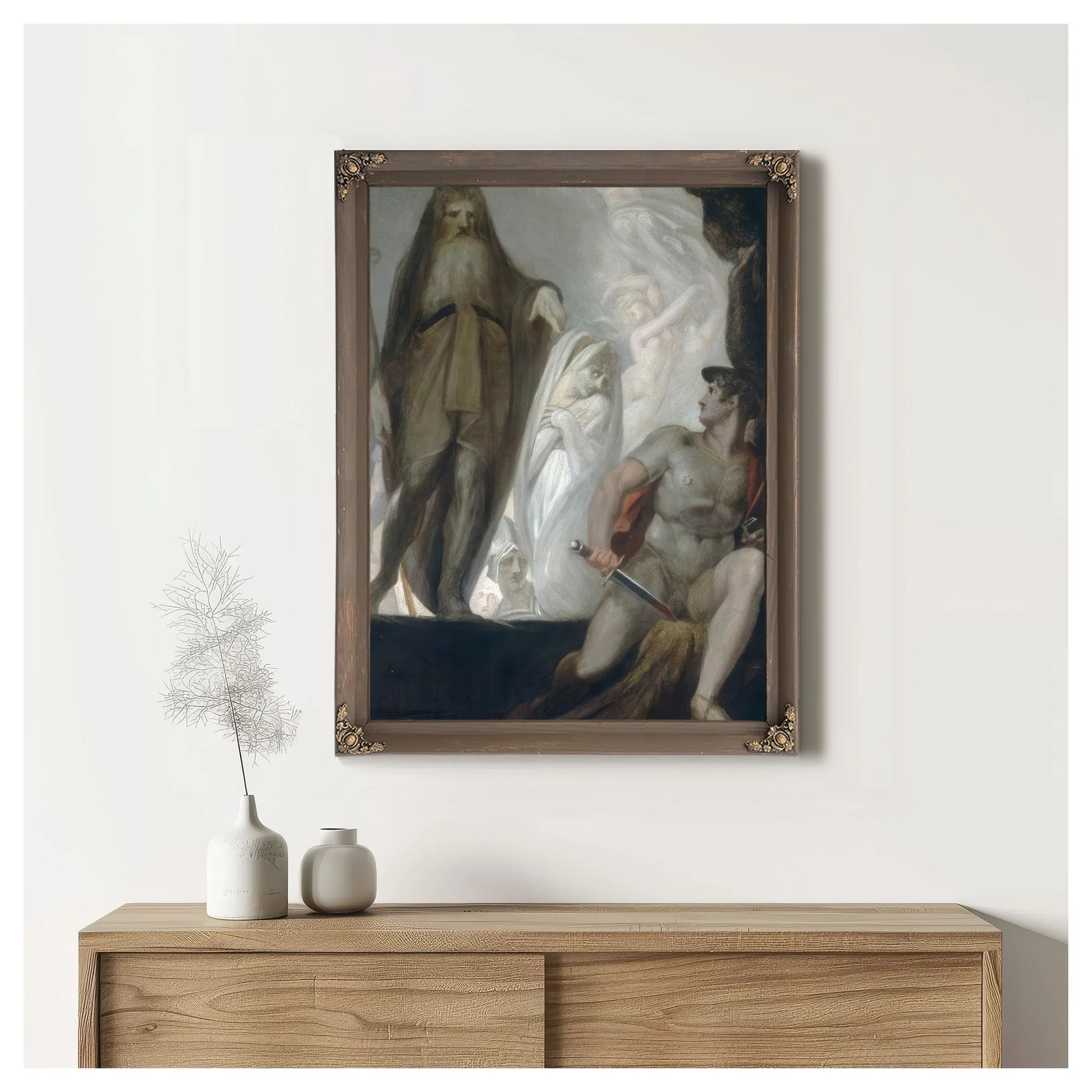 Teiresias Foretells The Future To Odysseus 1 By Henry Fuseli Fine Art Print