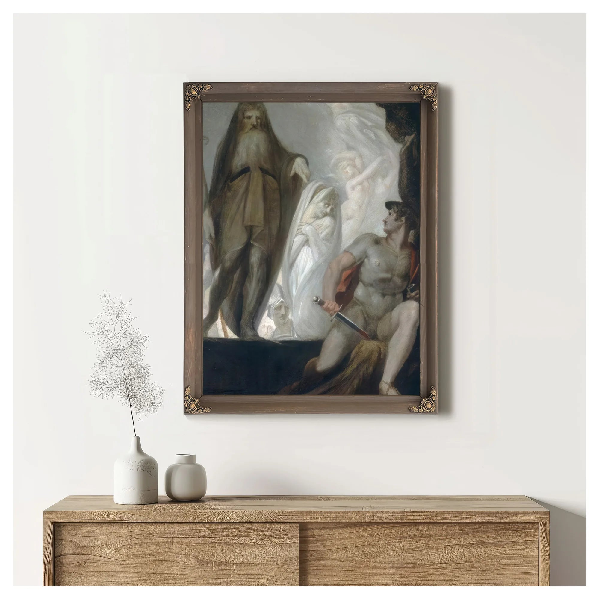 Teiresias Foretells The Future To Odysseus 1 By Henry Fuseli Fine Art Print